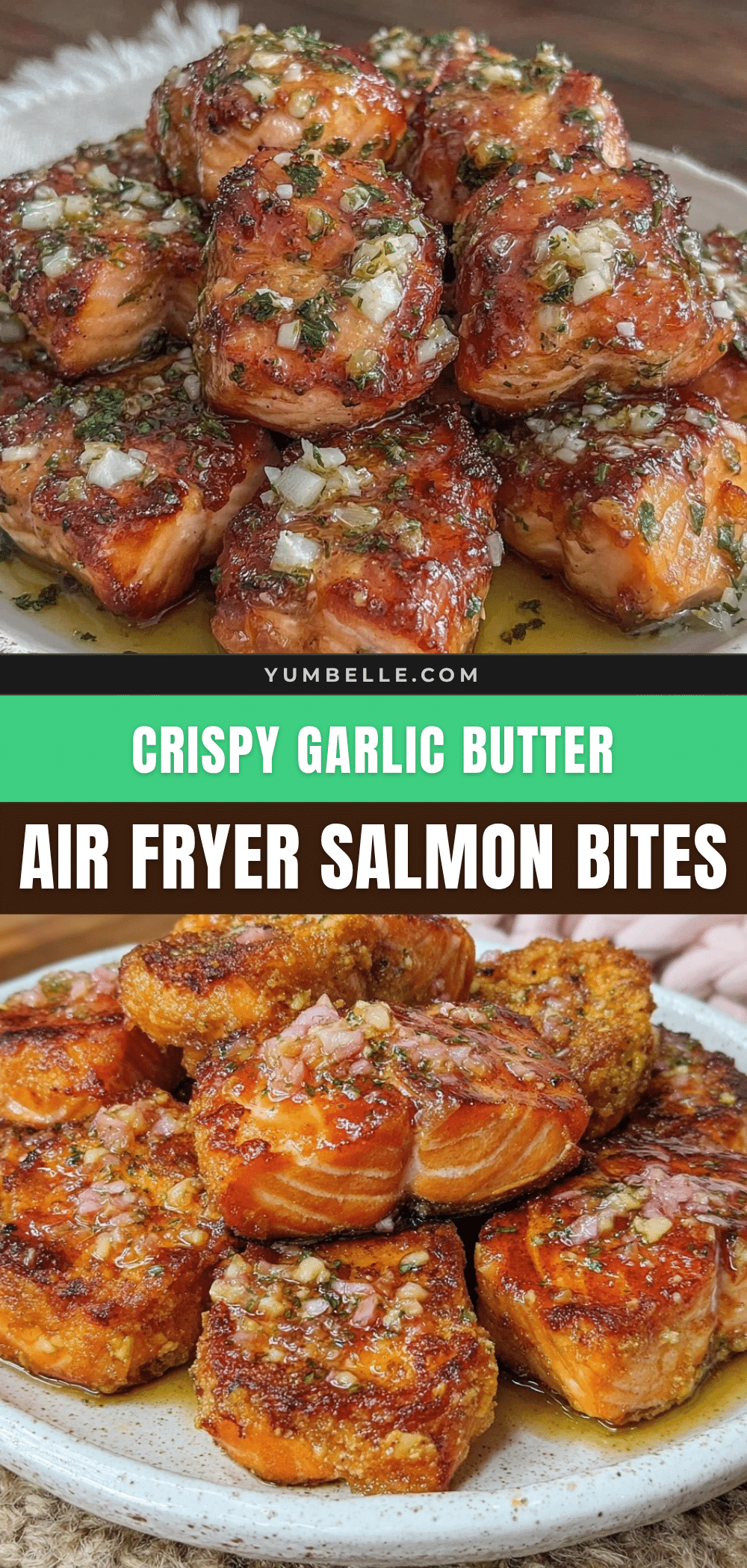crispy air fryer salmon bites recipe
