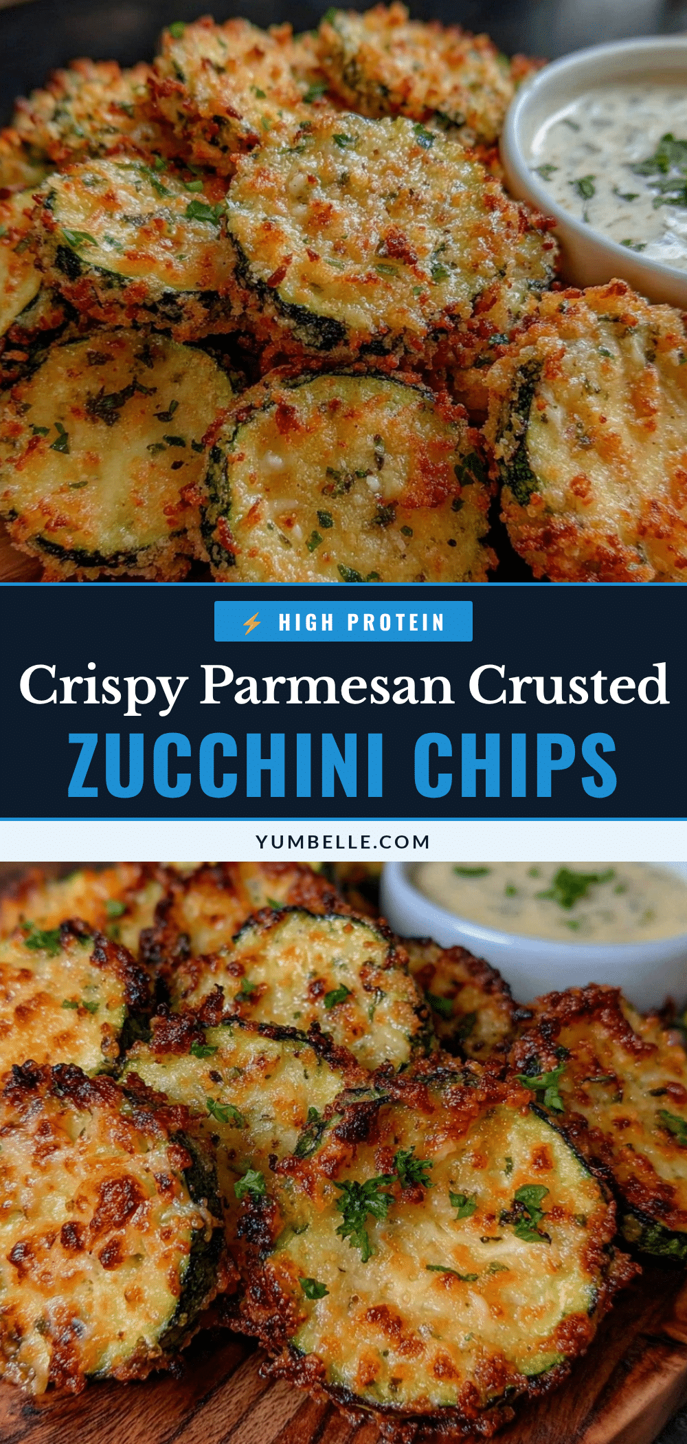 crispy parmesan zucchini chips recipe