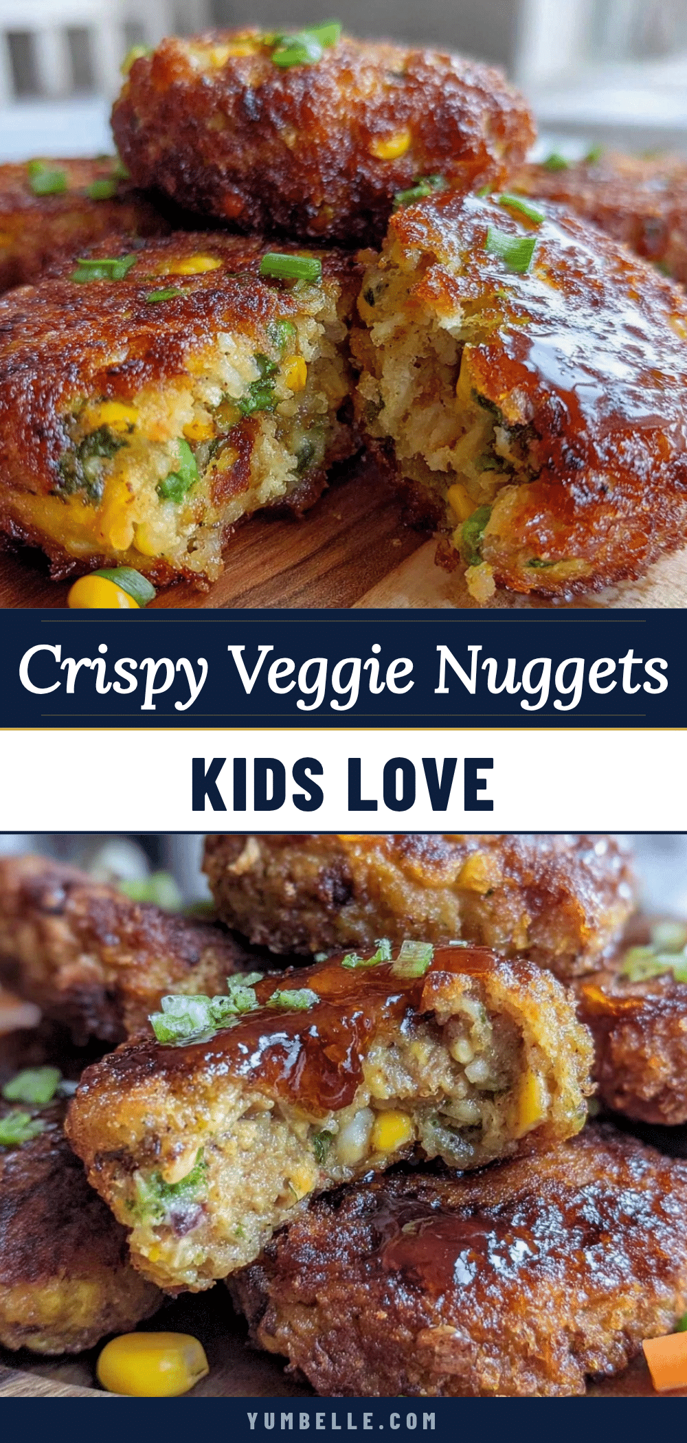 crispy veggie nuggets recipe