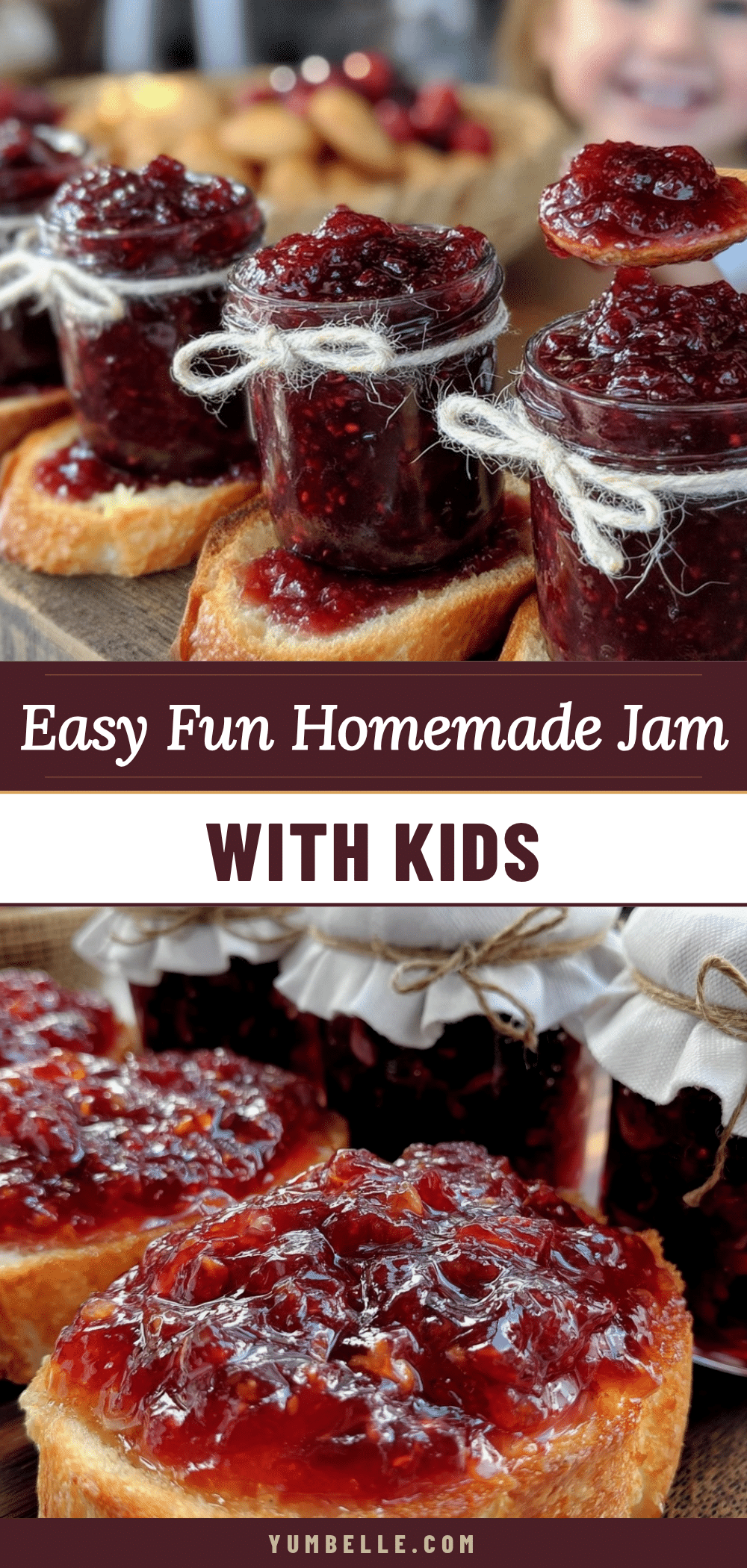 easy jam making with kids recipe