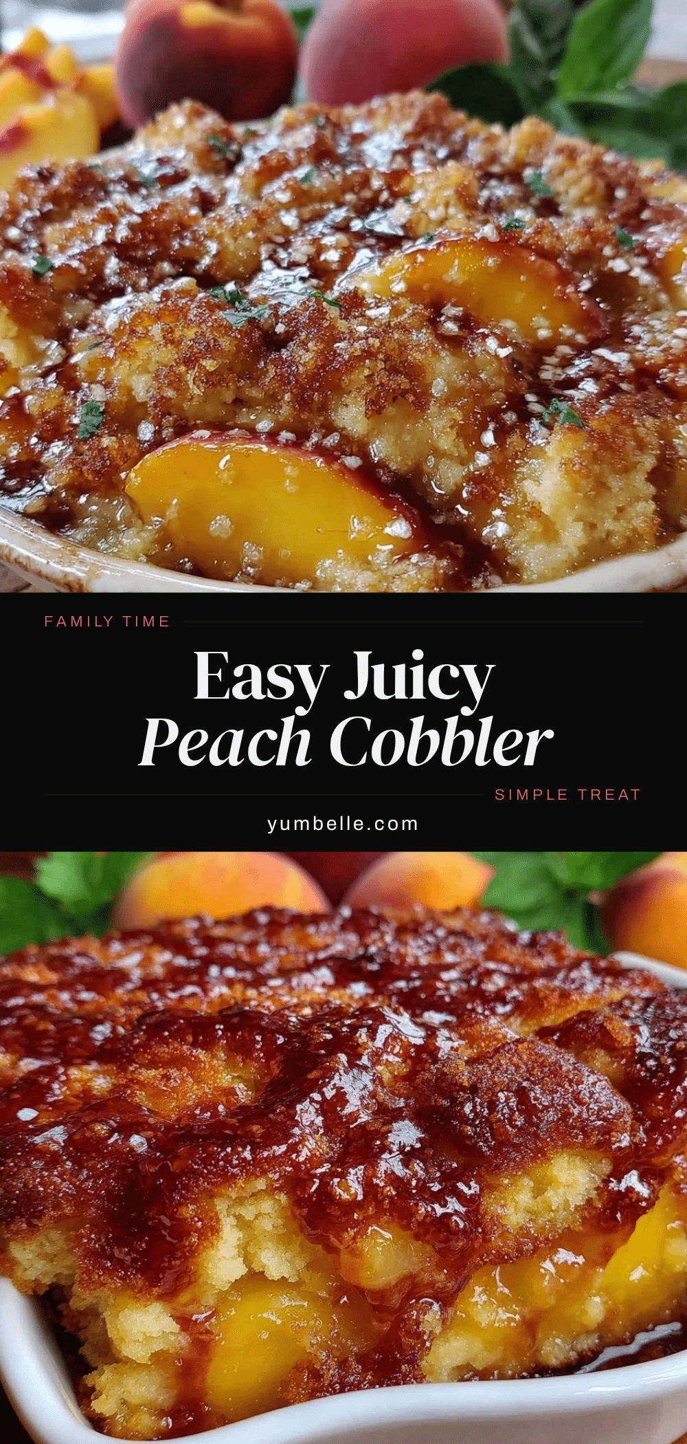 easy juicy peach cobbler recipe recipe