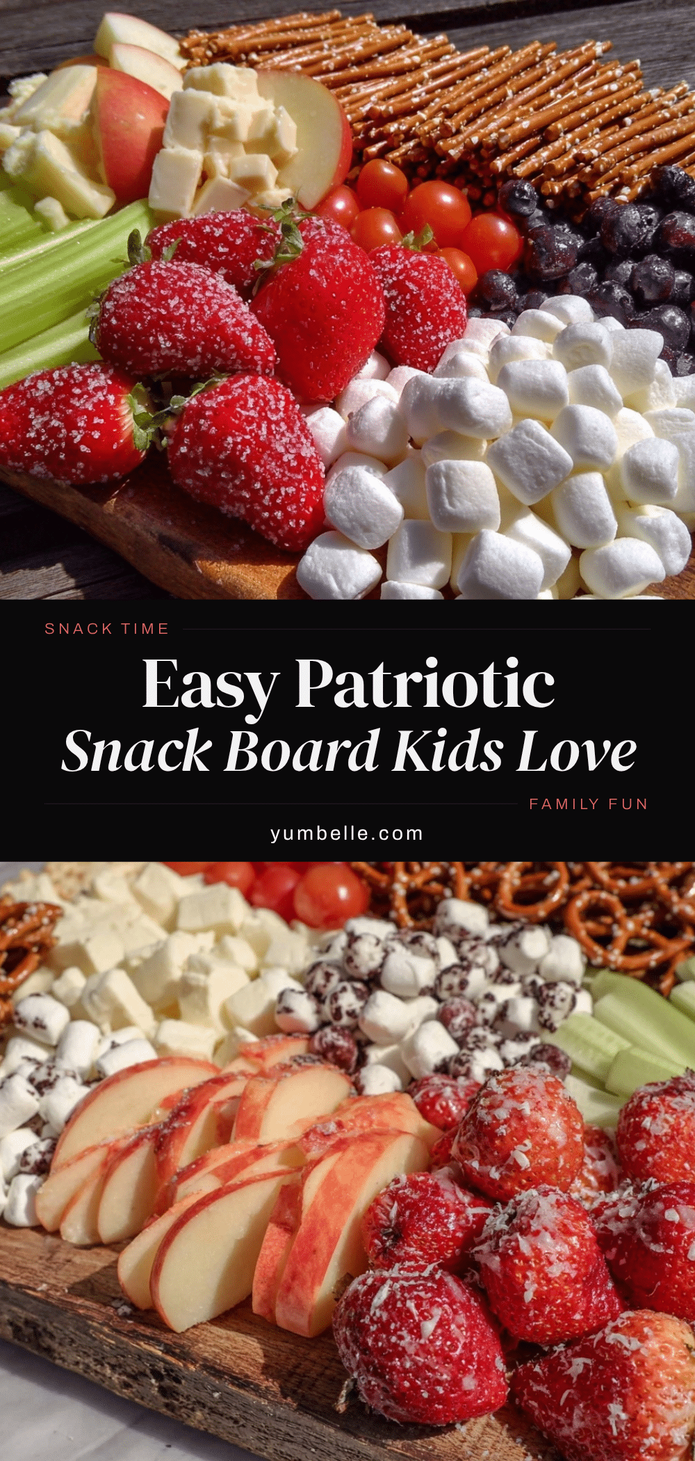 easy patriotic snack board recipe