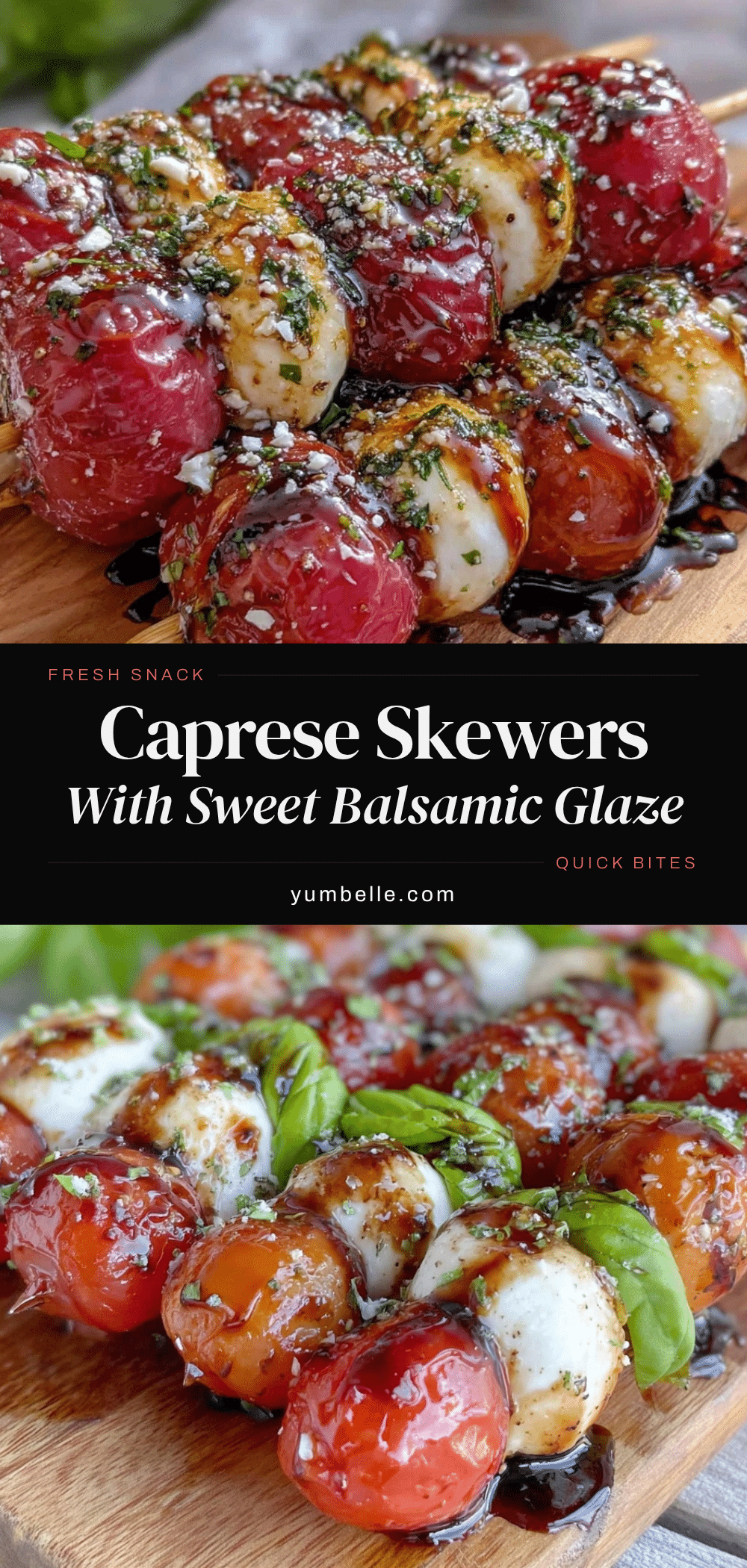 fresh caprese skewers recipe