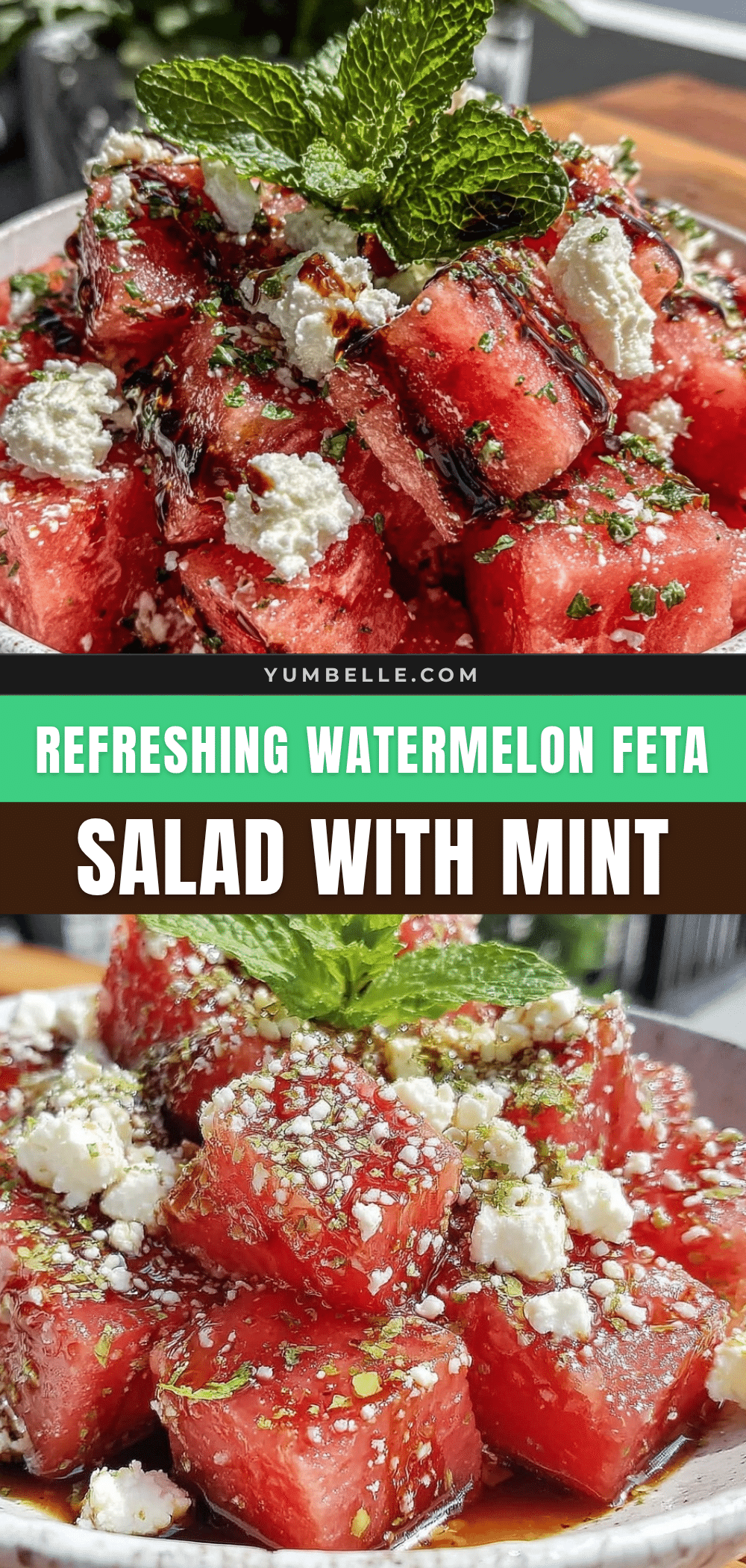 fresh watermelon feta salad recipe