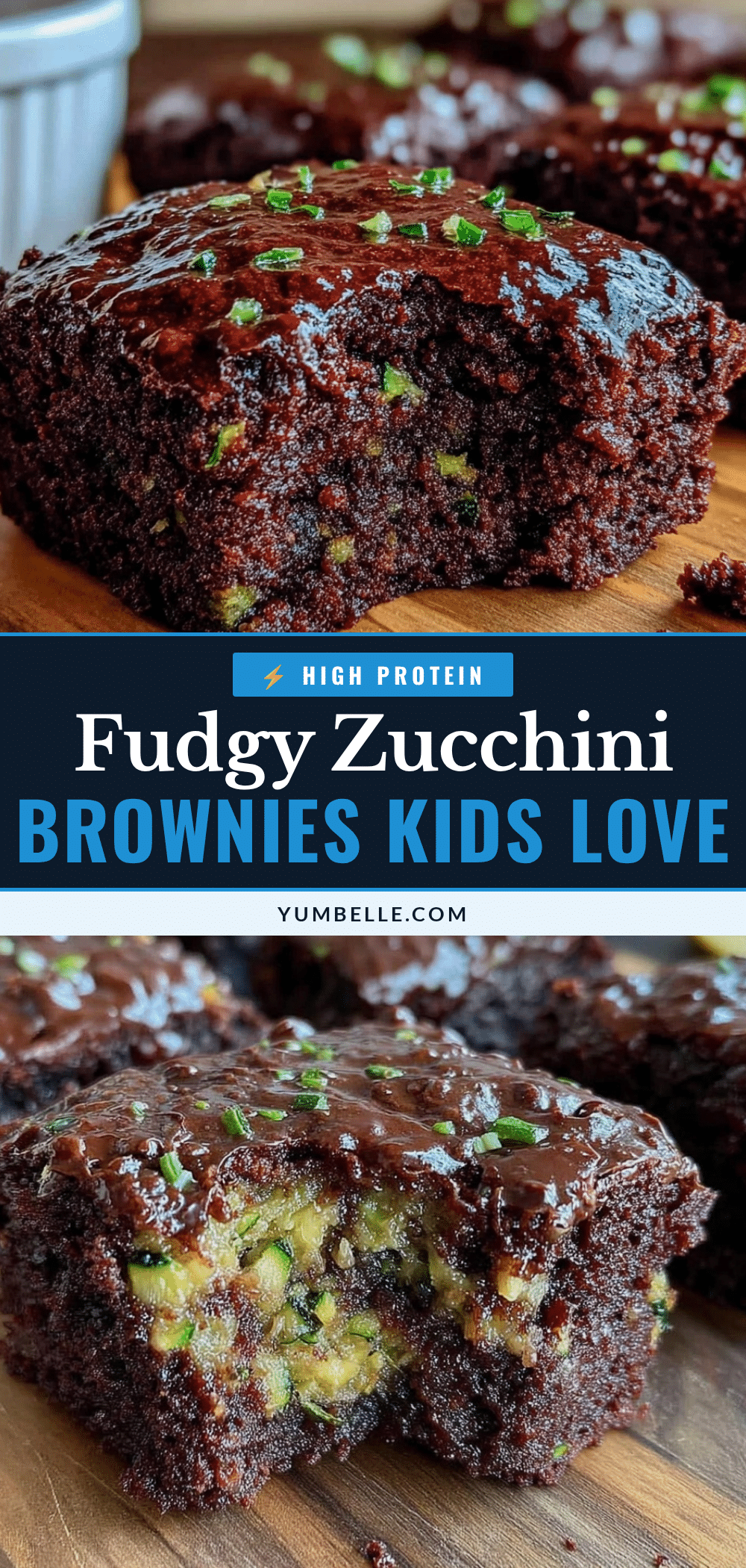 fudgy zucchini brownies recipe