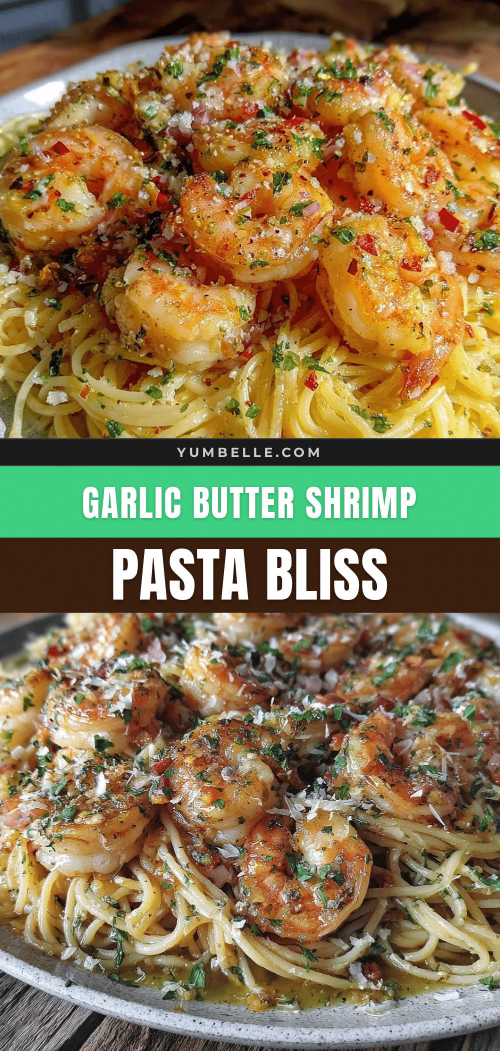 garlic butter shrimp pasta recipe
