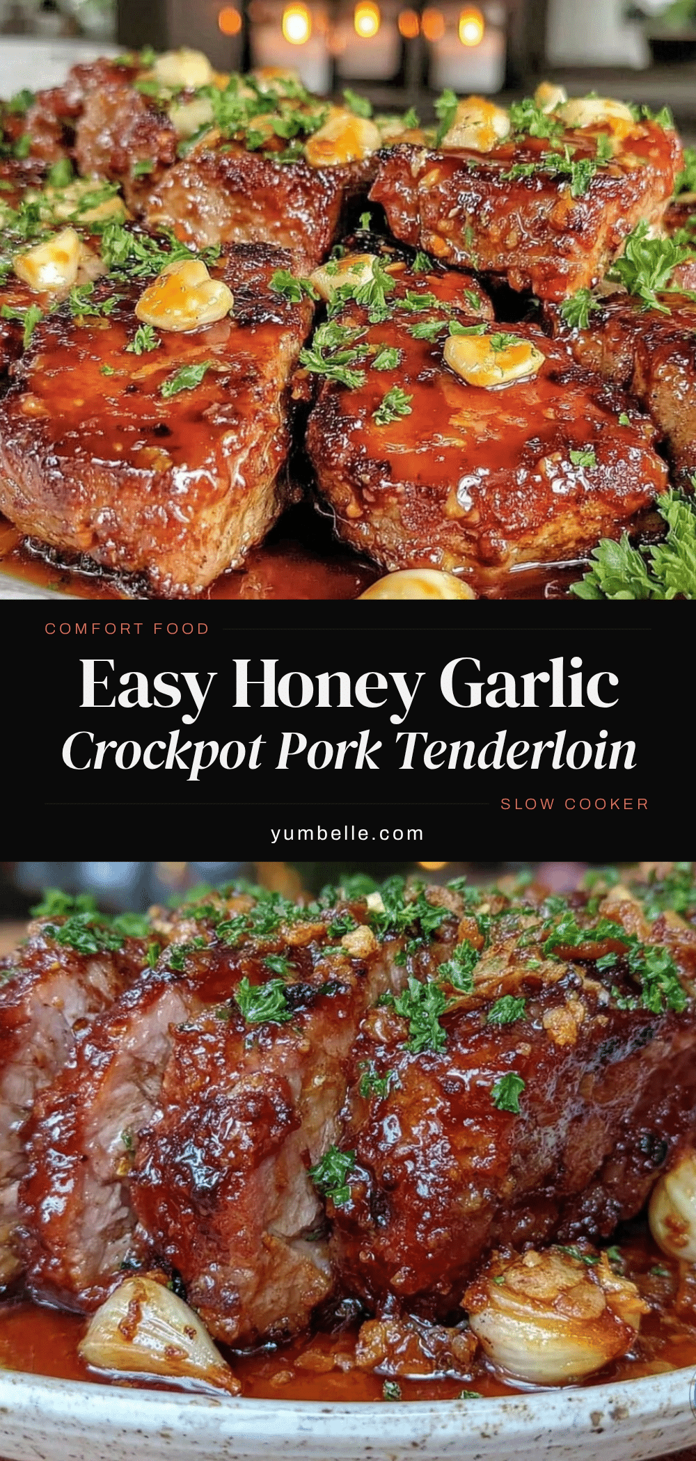 honey garlic pork tenderloin crockpot recipe recipe