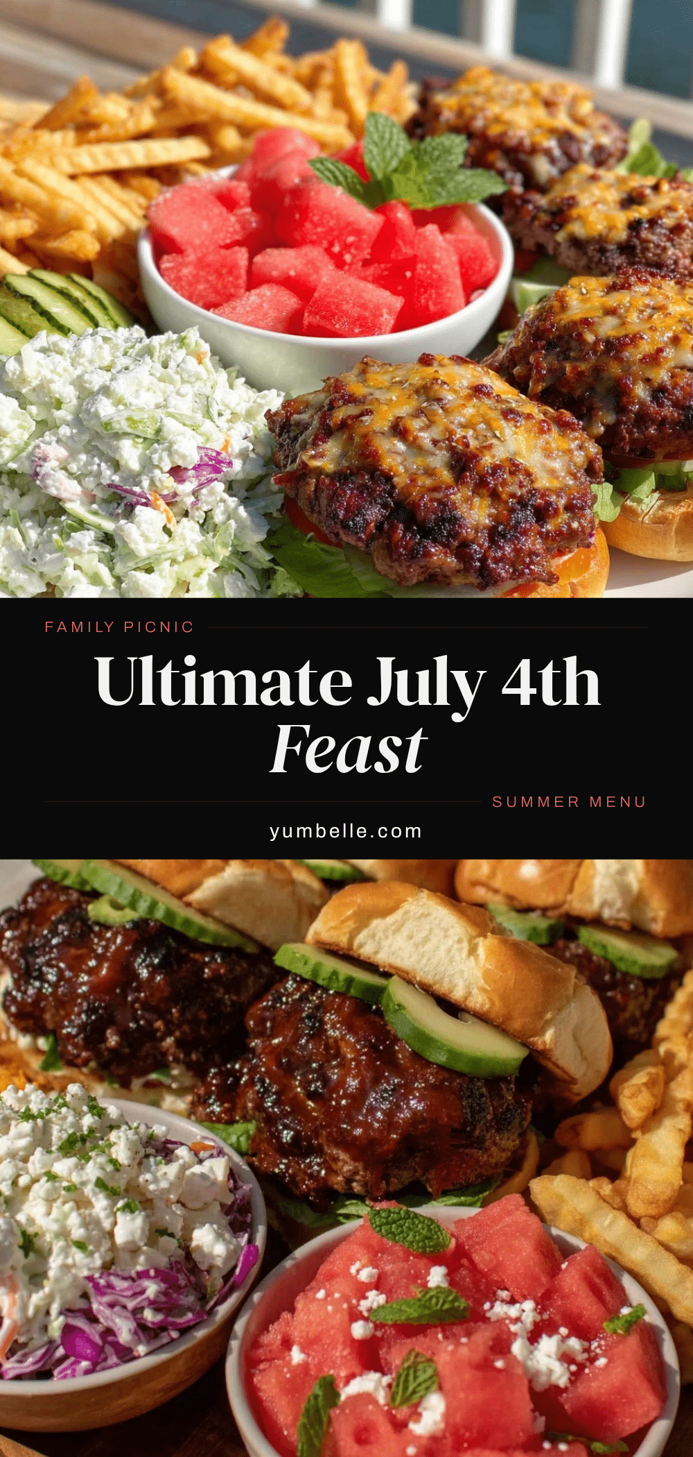 july 4th family picnic menu recipe