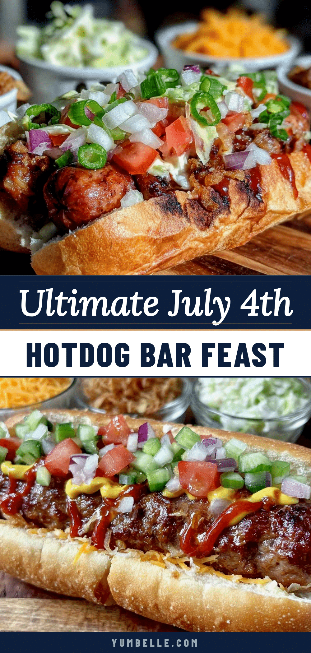 july 4th hotdog bar recipe