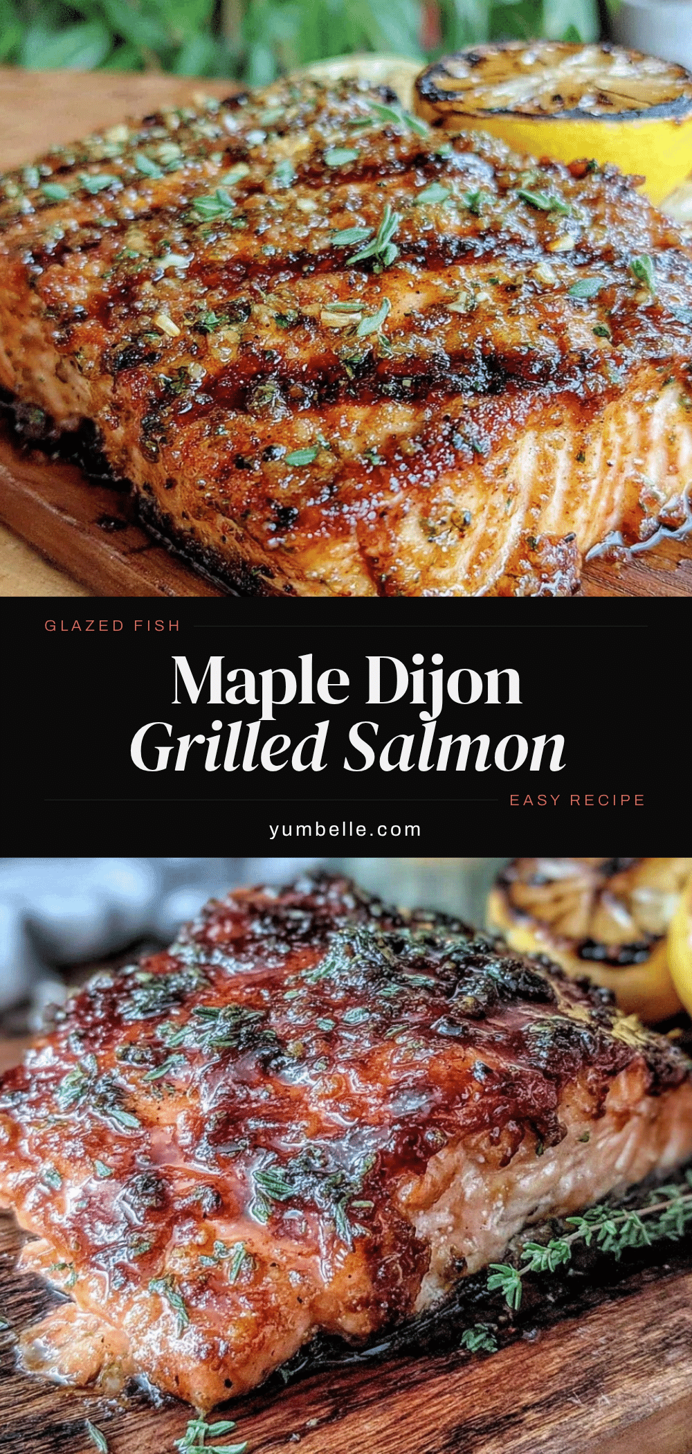 maple dijon grilled salmon recipe