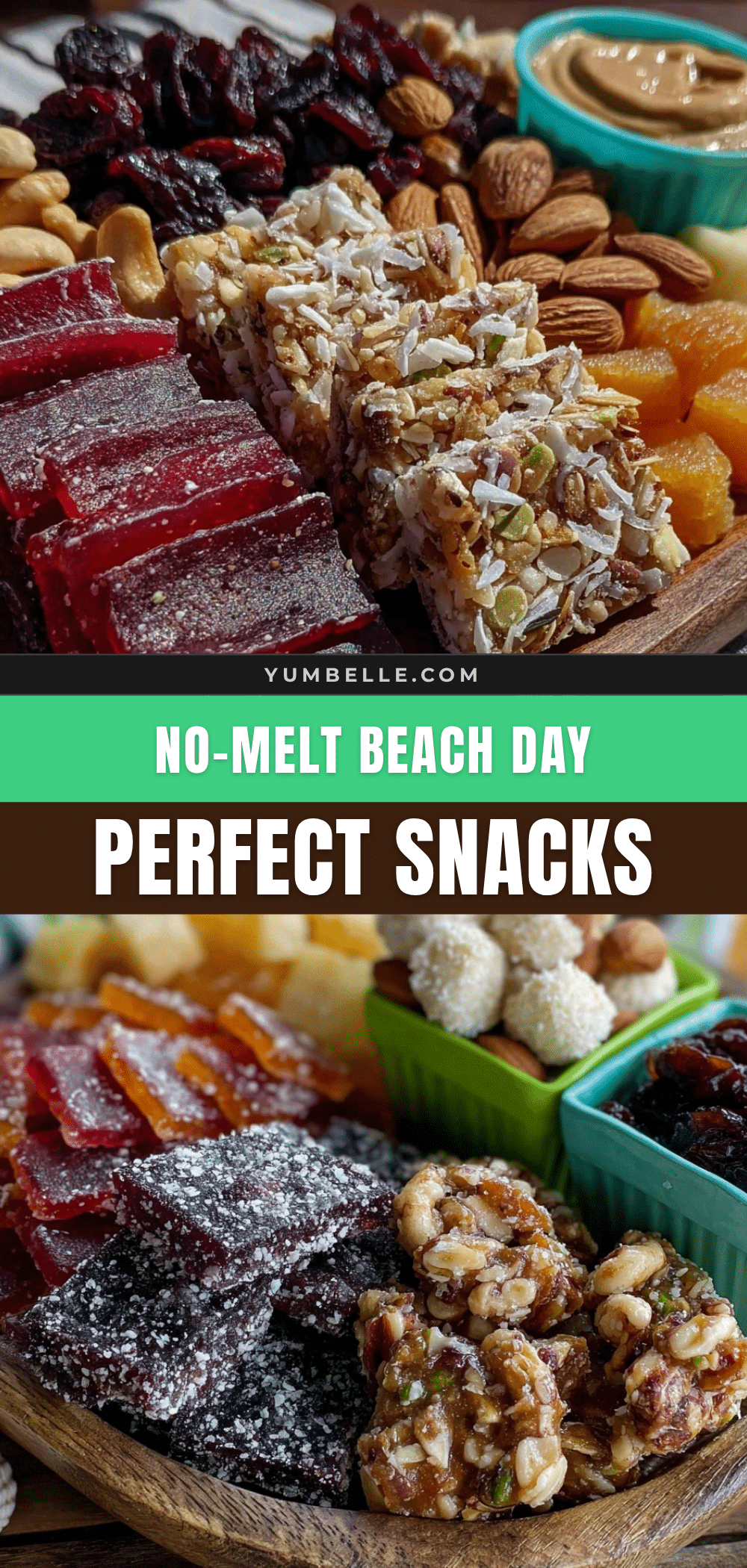 no-melt beach day snacks recipe