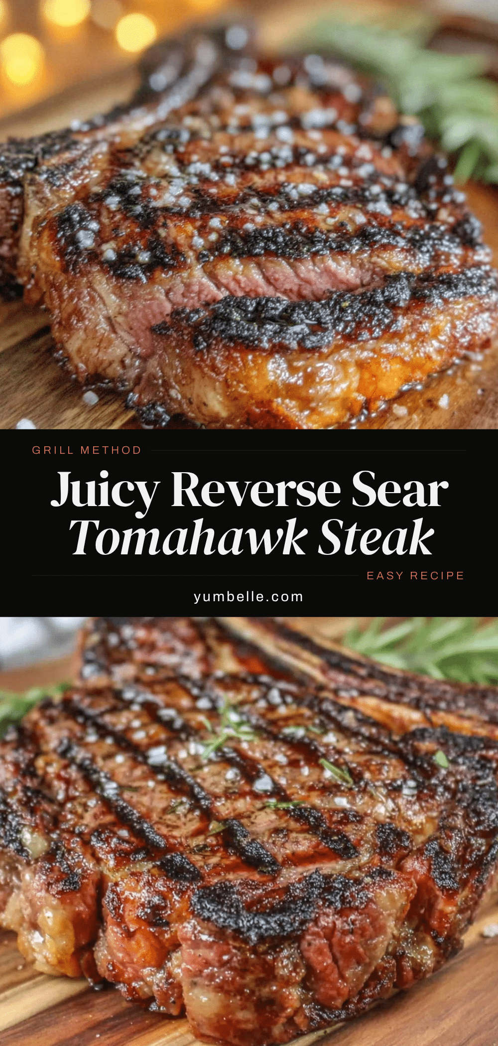 perfect reverse sear tomahawk steak recipe