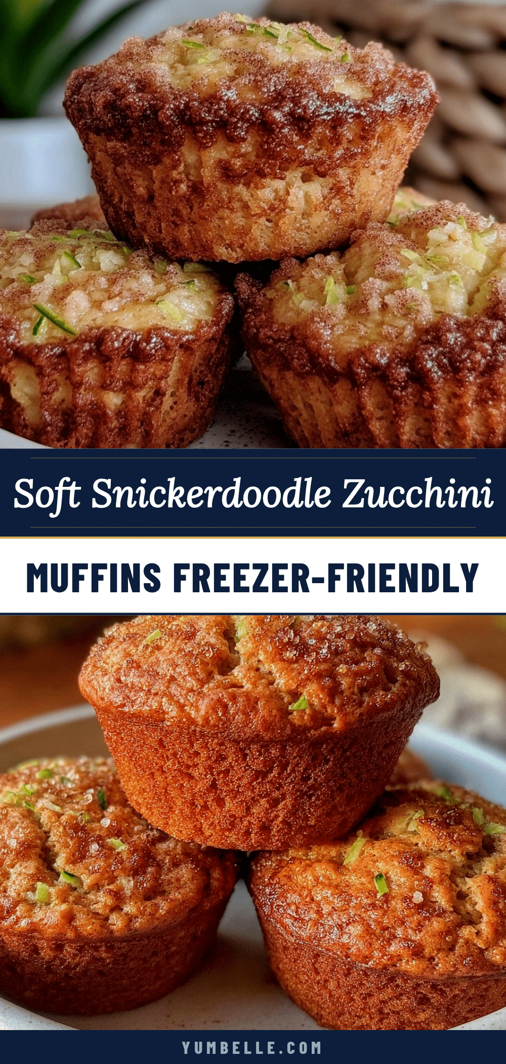 snickerdoodle zucchini muffins recipe