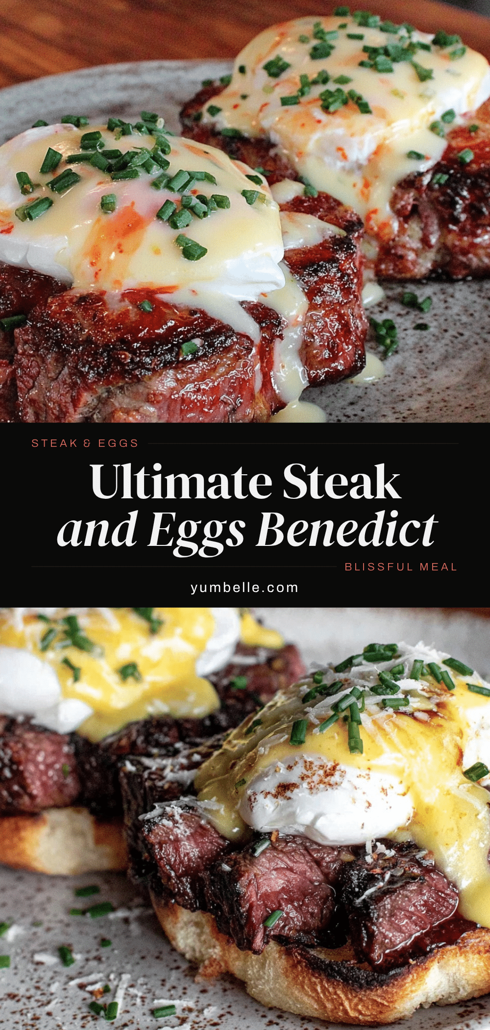 steak and eggs benedict recipe
