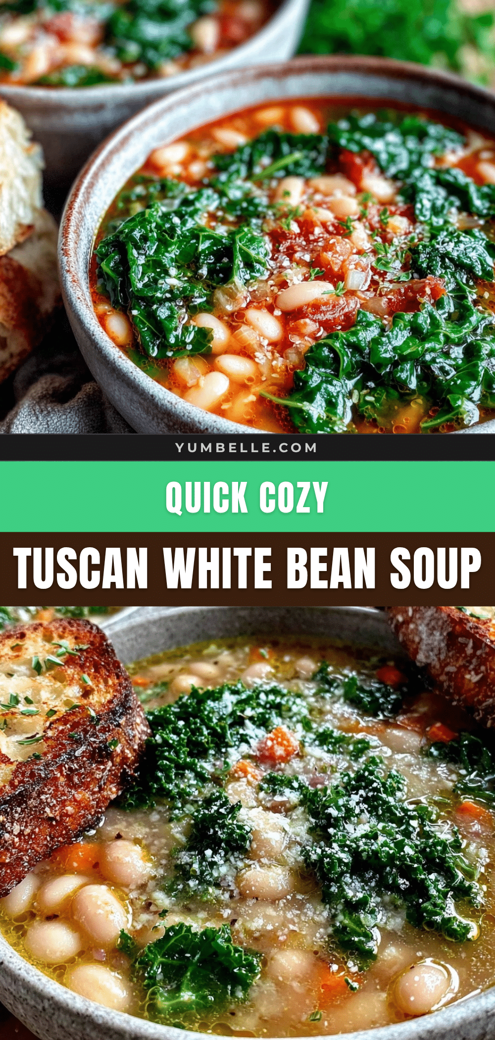 Tuscan White Bean Soup recipe