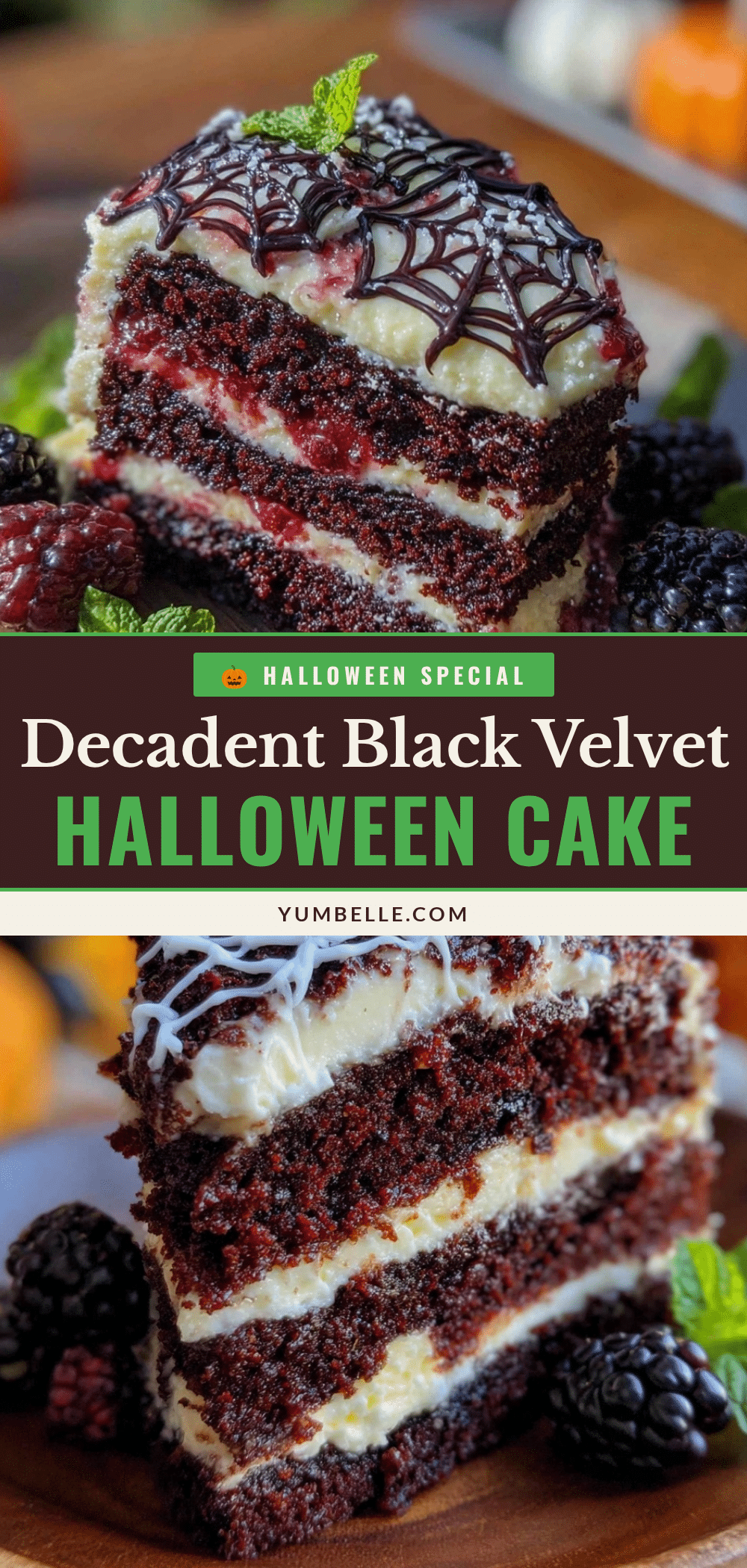 black velvet halloween layer cake recipe