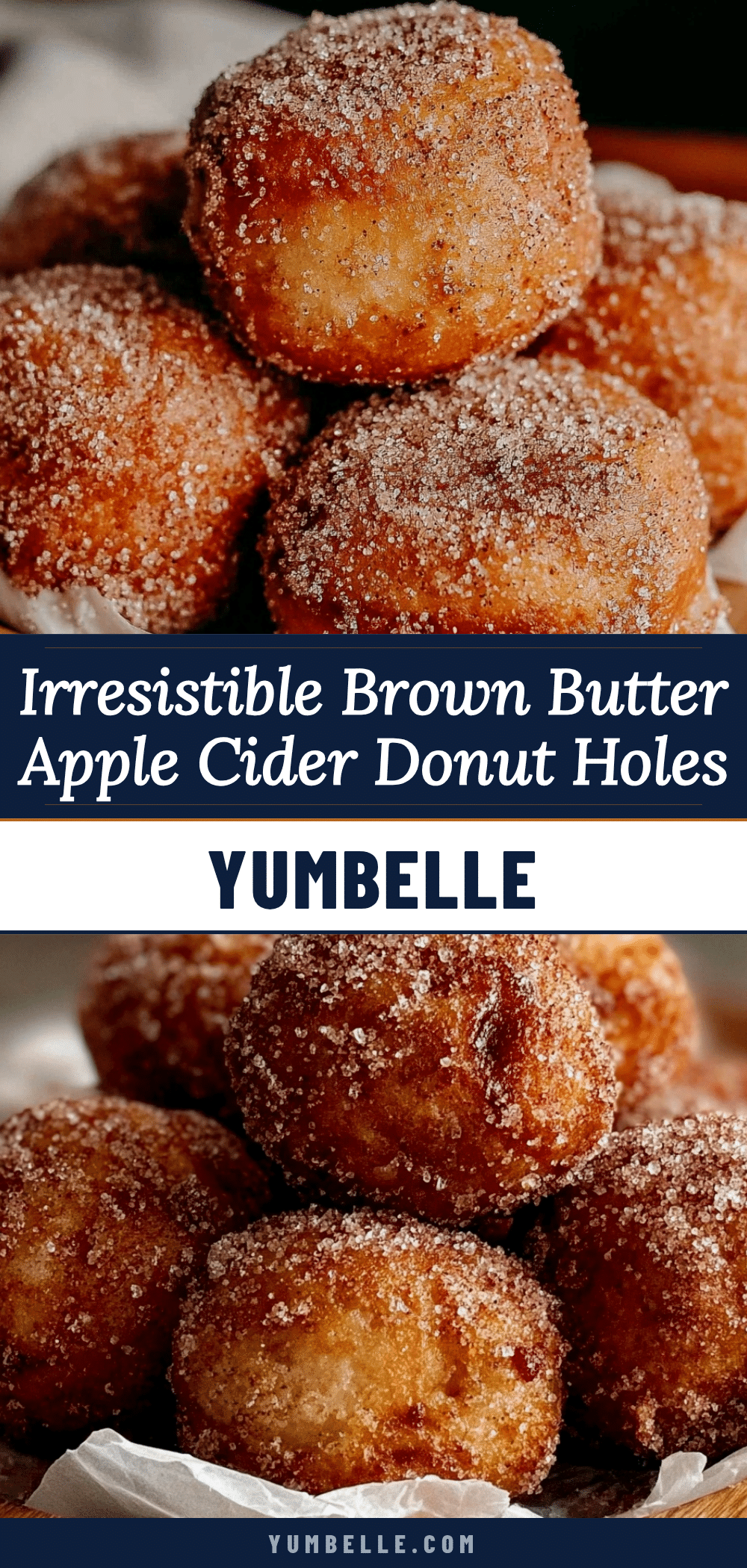 brown butter apple cider donut holes recipe