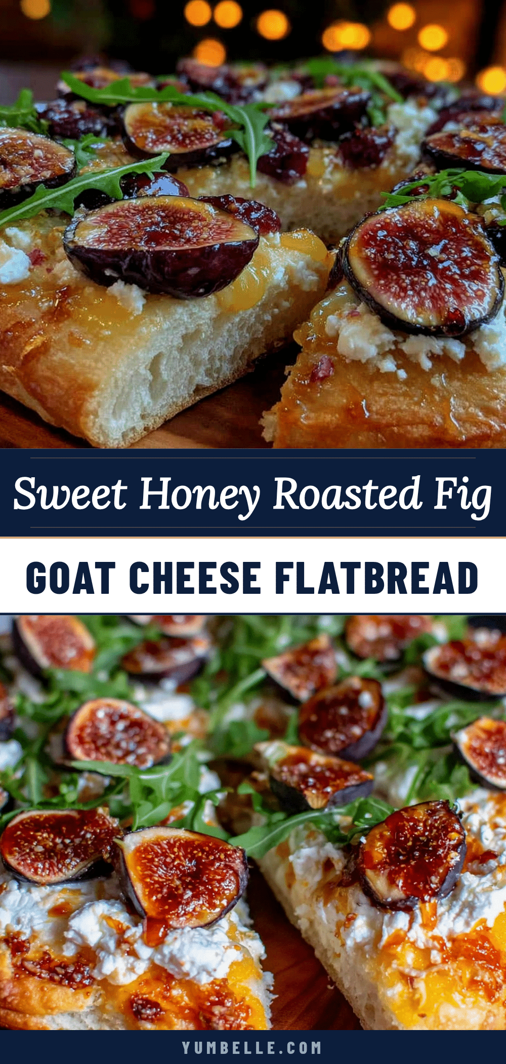 honey roasted fig and goat cheese flatbread recipe