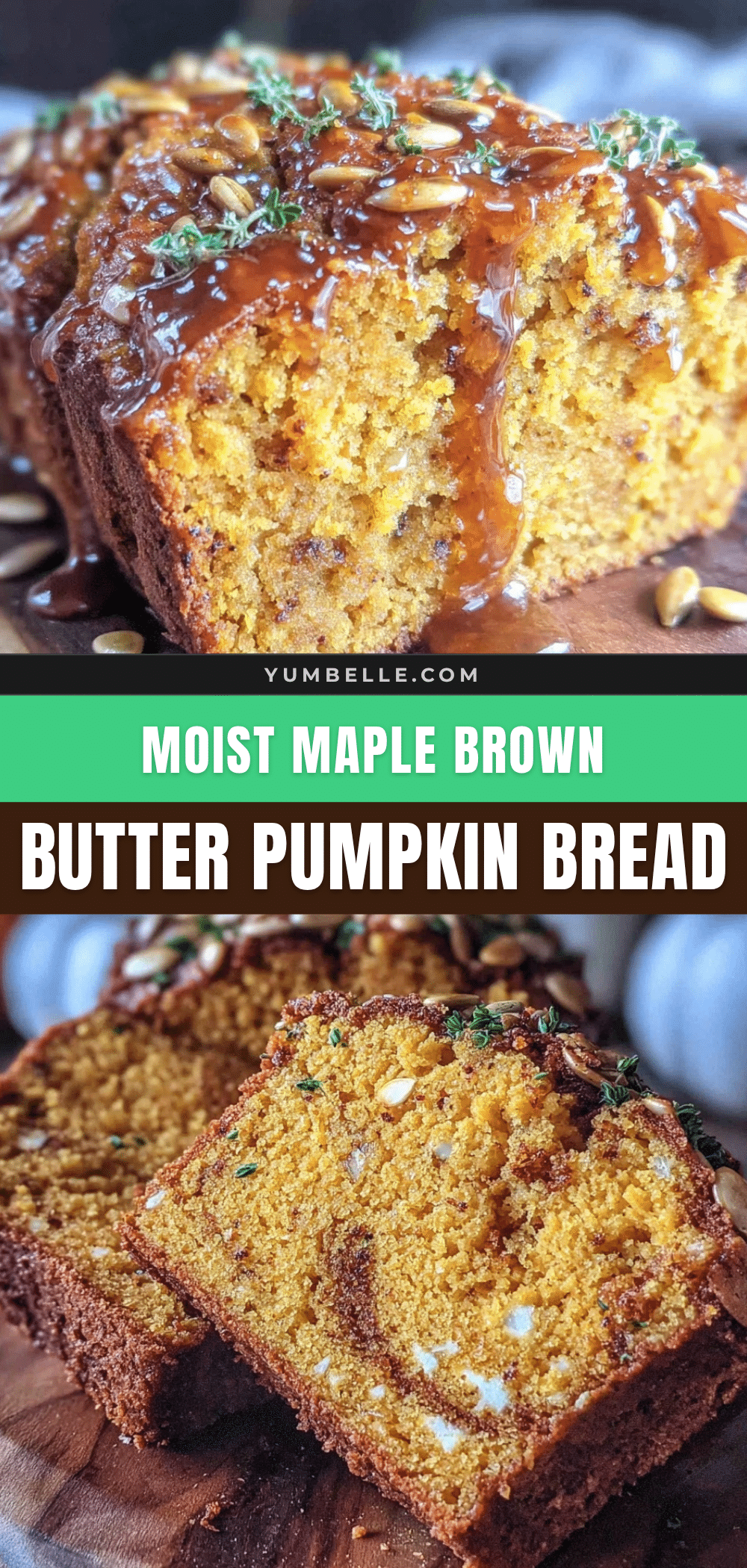 maple brown butter pumpkin bread recipe
