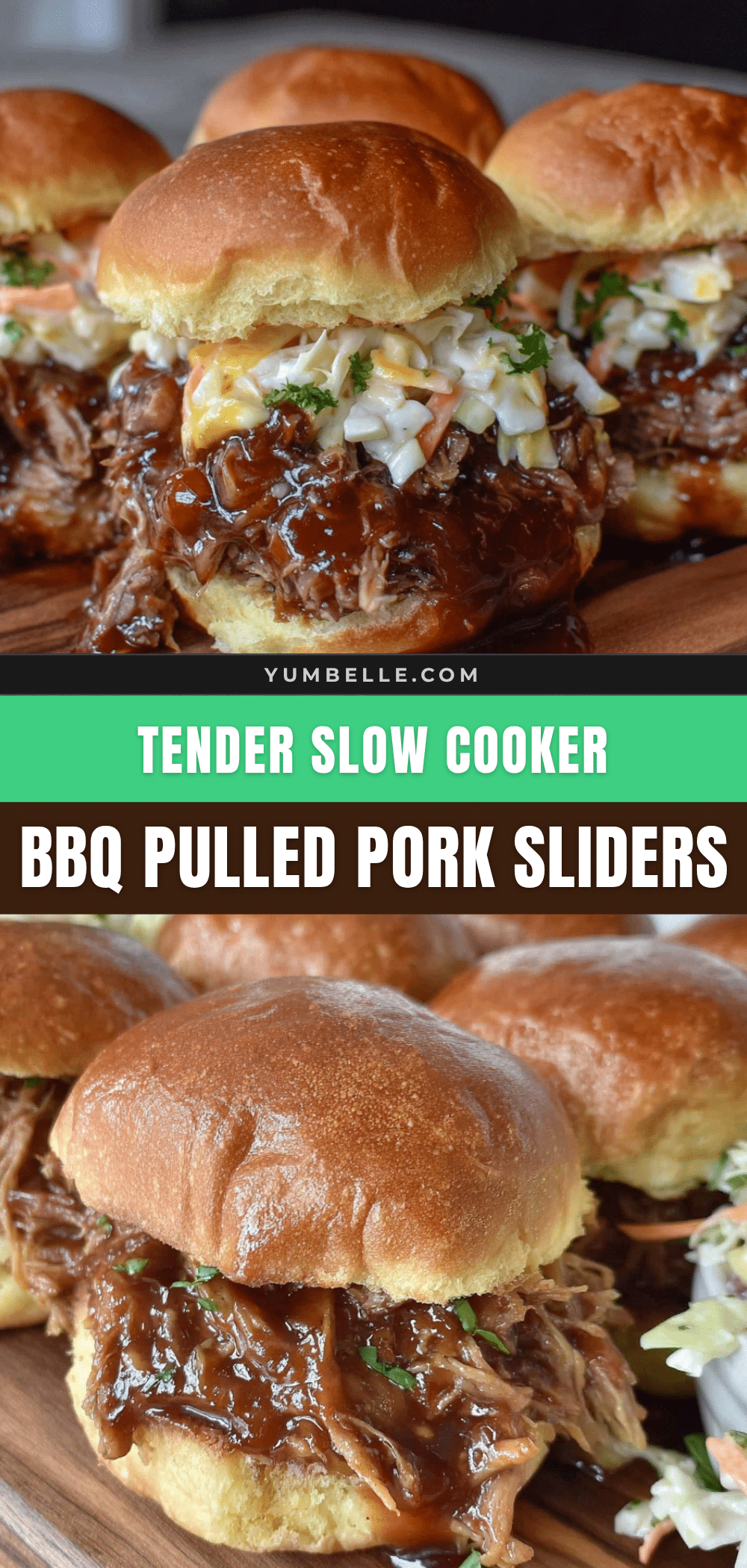 slow cooker bbq pulled pork sliders recipe
