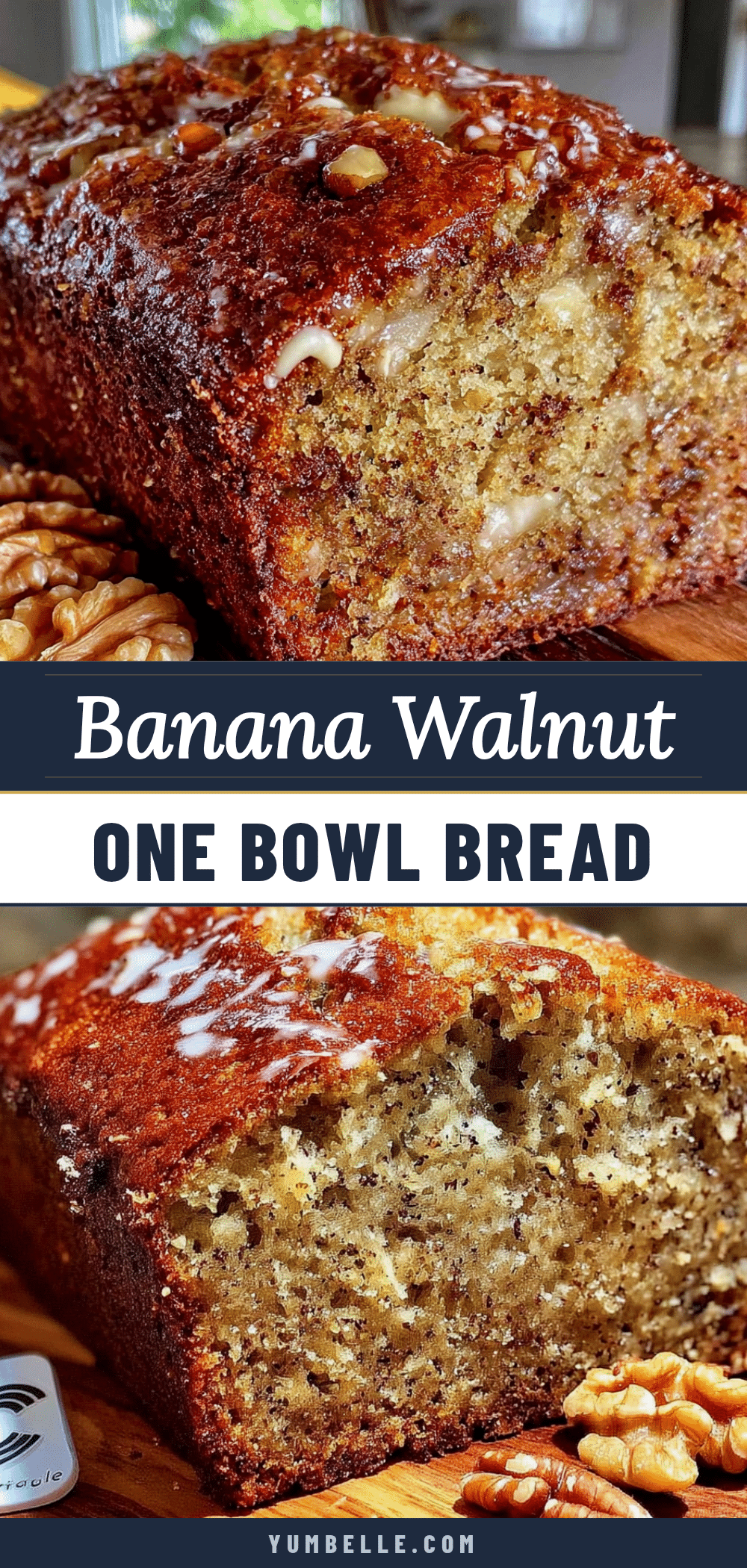 best one bowl banana bread with walnuts recipe