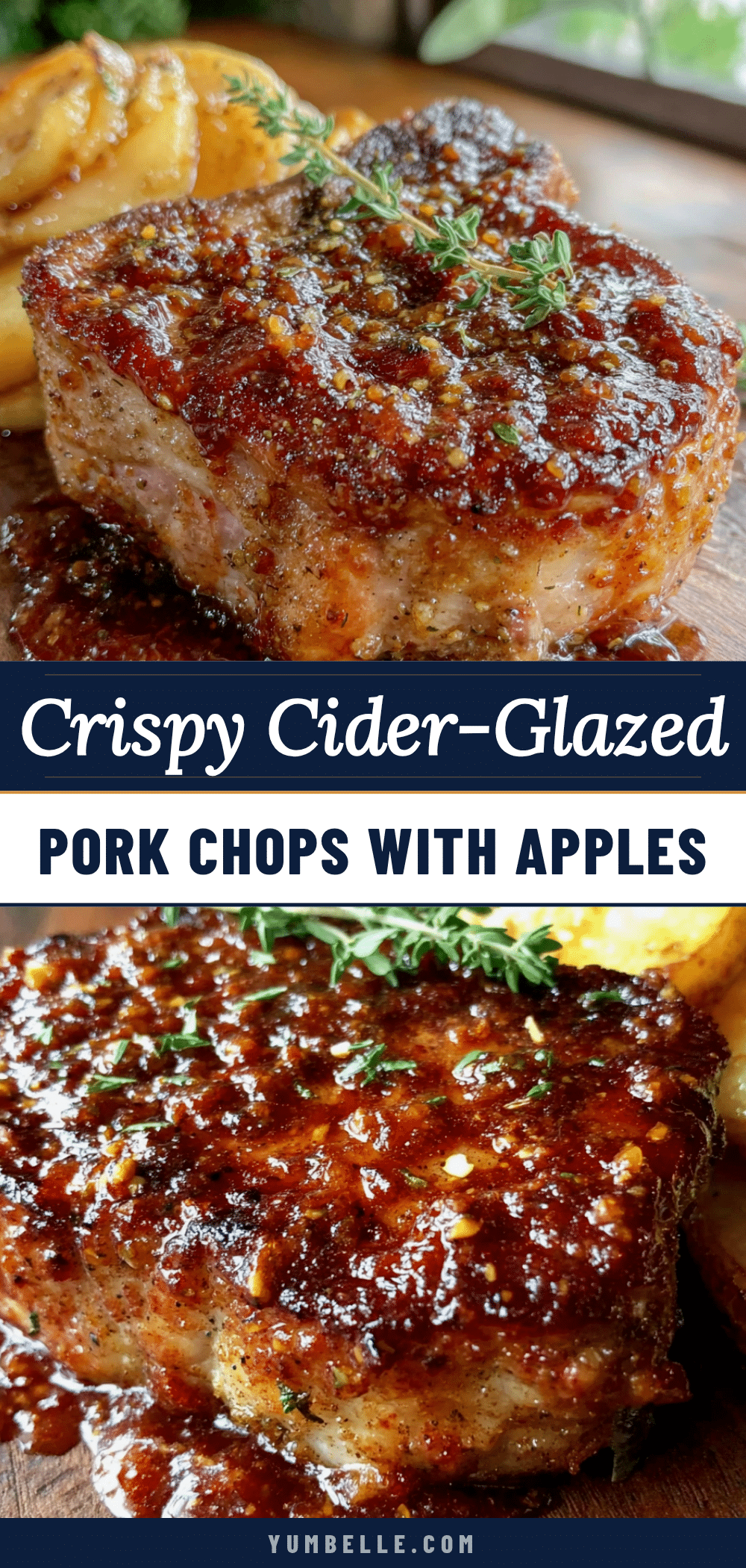 cider-glazed pork chops recipe