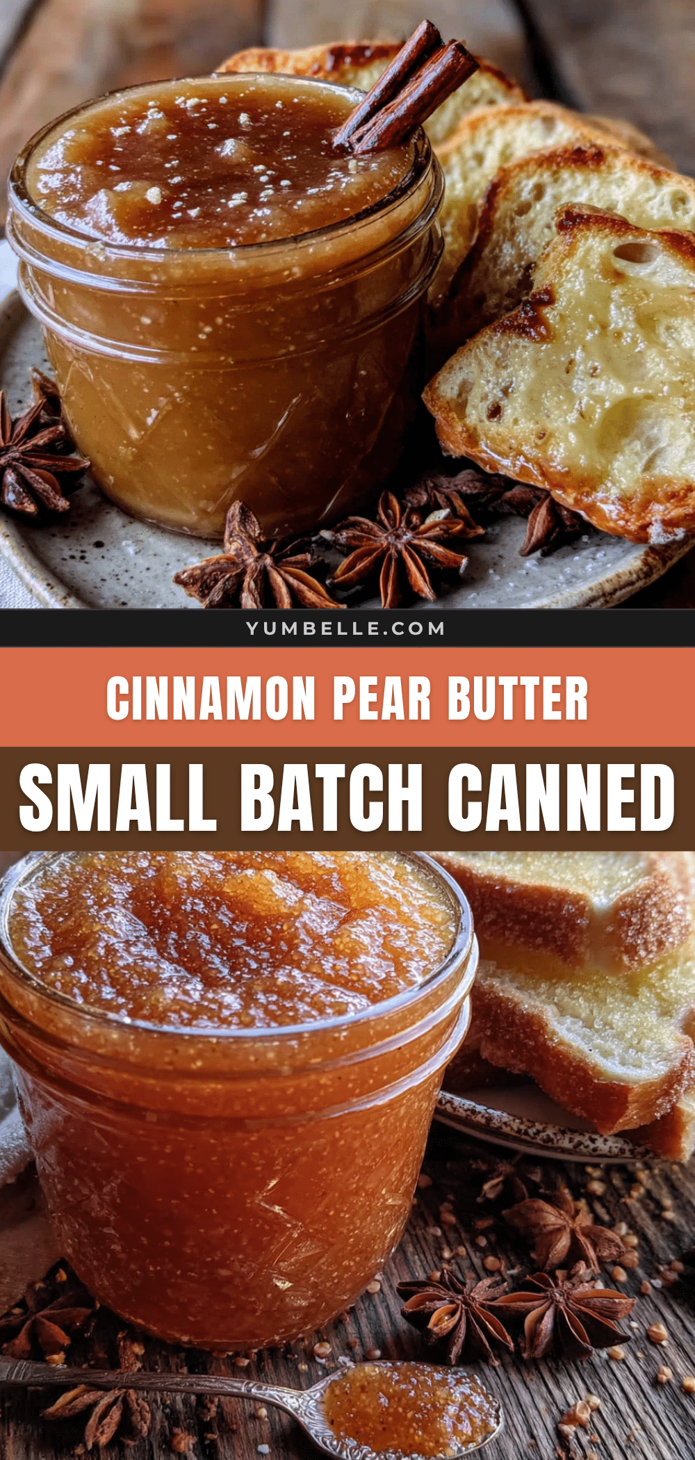 cinnamon pear butter recipe