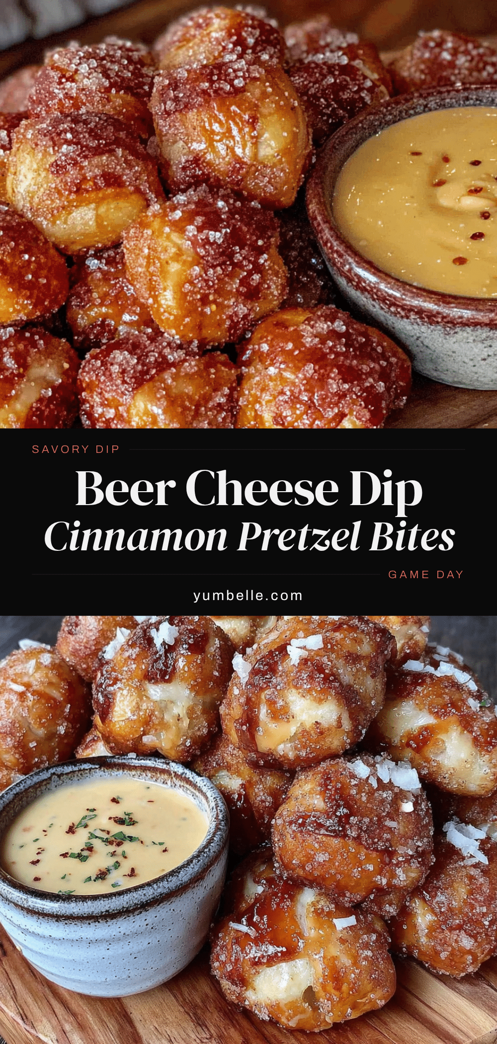 cinnamon sugar pretzel bites recipe