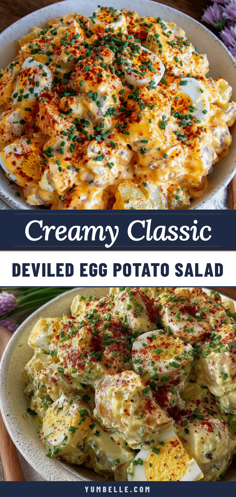 classic deviled egg potato salad recipe