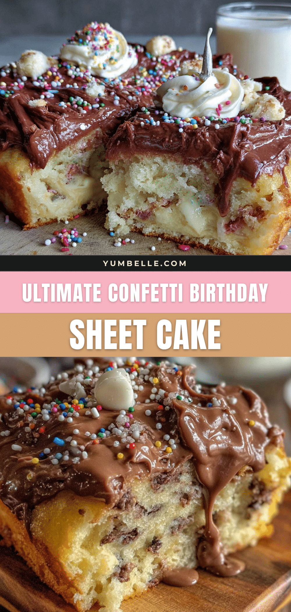 confetti birthday sheet cake recipe