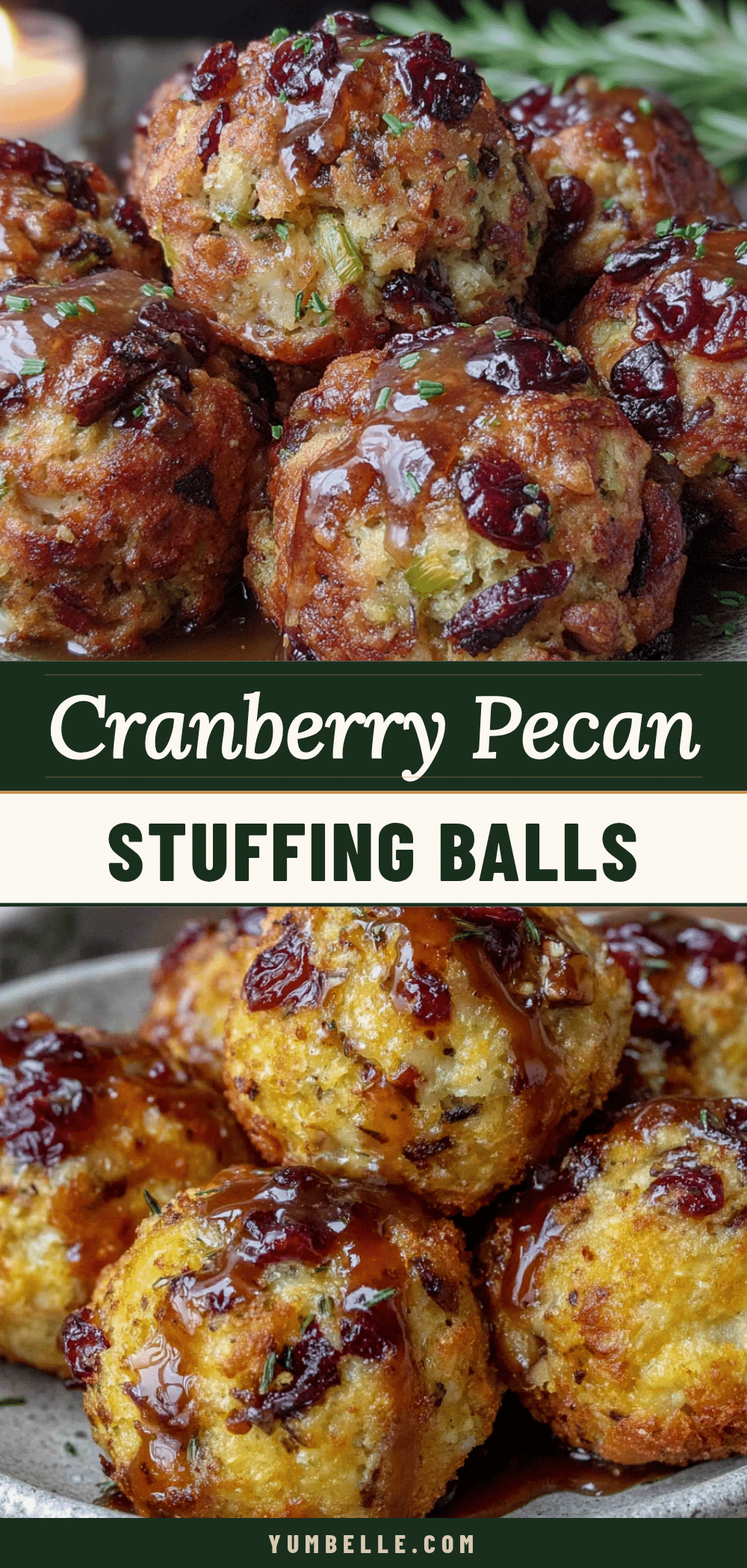 cranberry pecan stuffing balls recipe