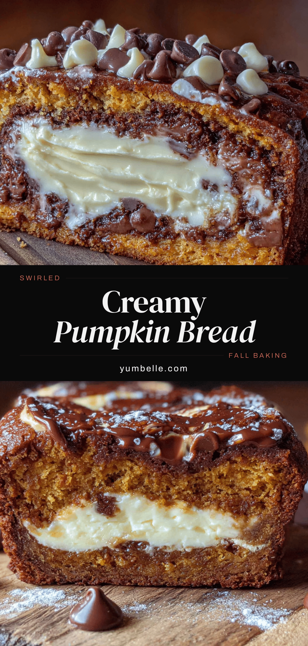 creamy pumpkin chocolate chip bread recipe