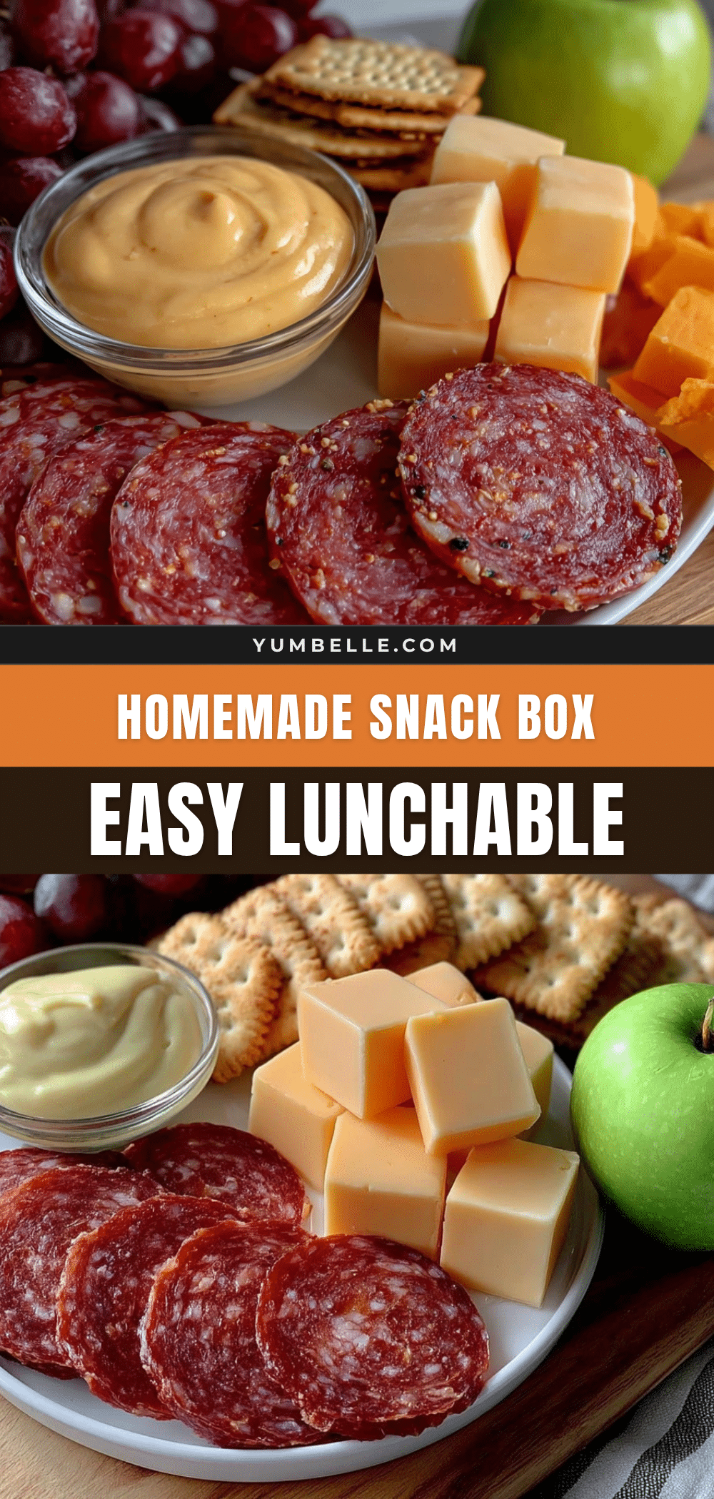 easy copycat lunchable salami cheese snack box recipe