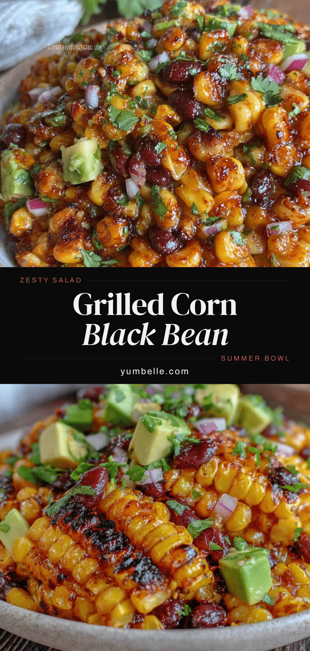 grilled corn black bean salad recipe