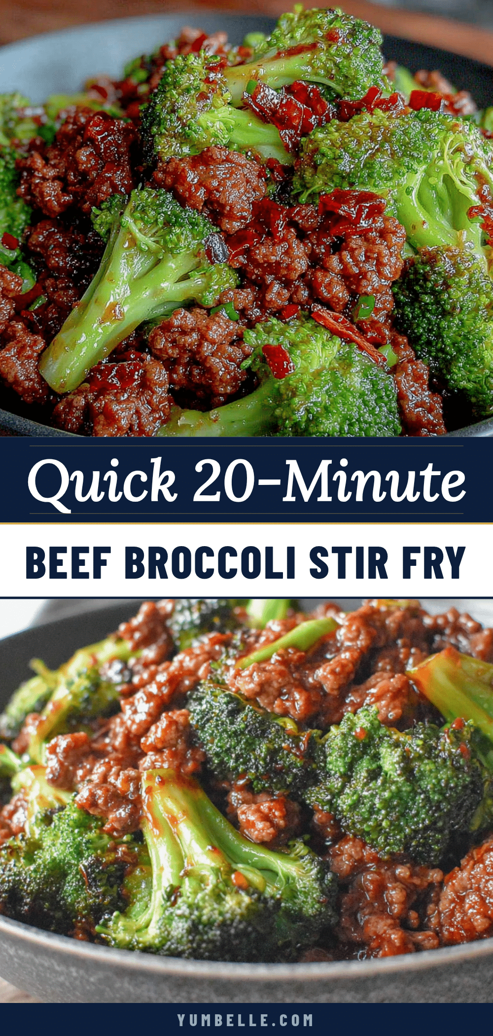 ground beef and broccoli stir fry recipe