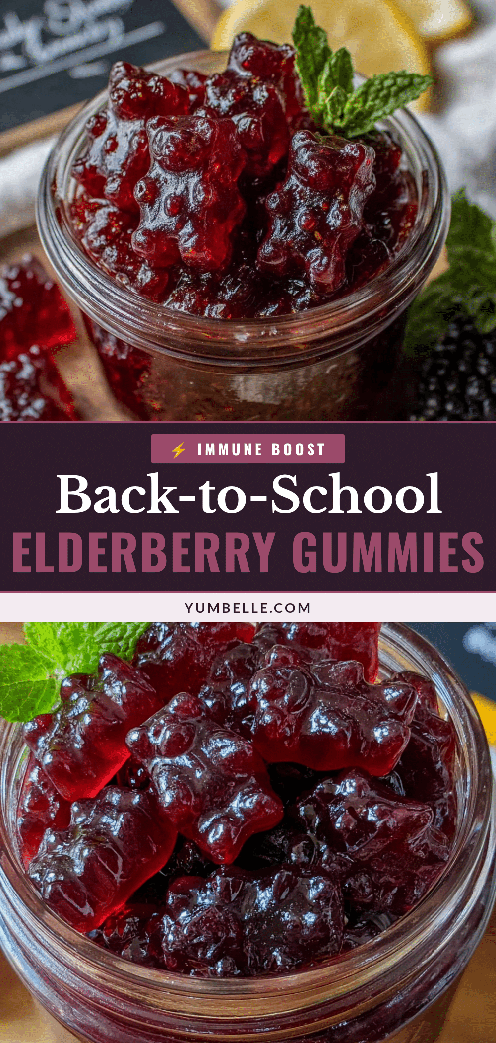 homemade elderberry gummies recipe