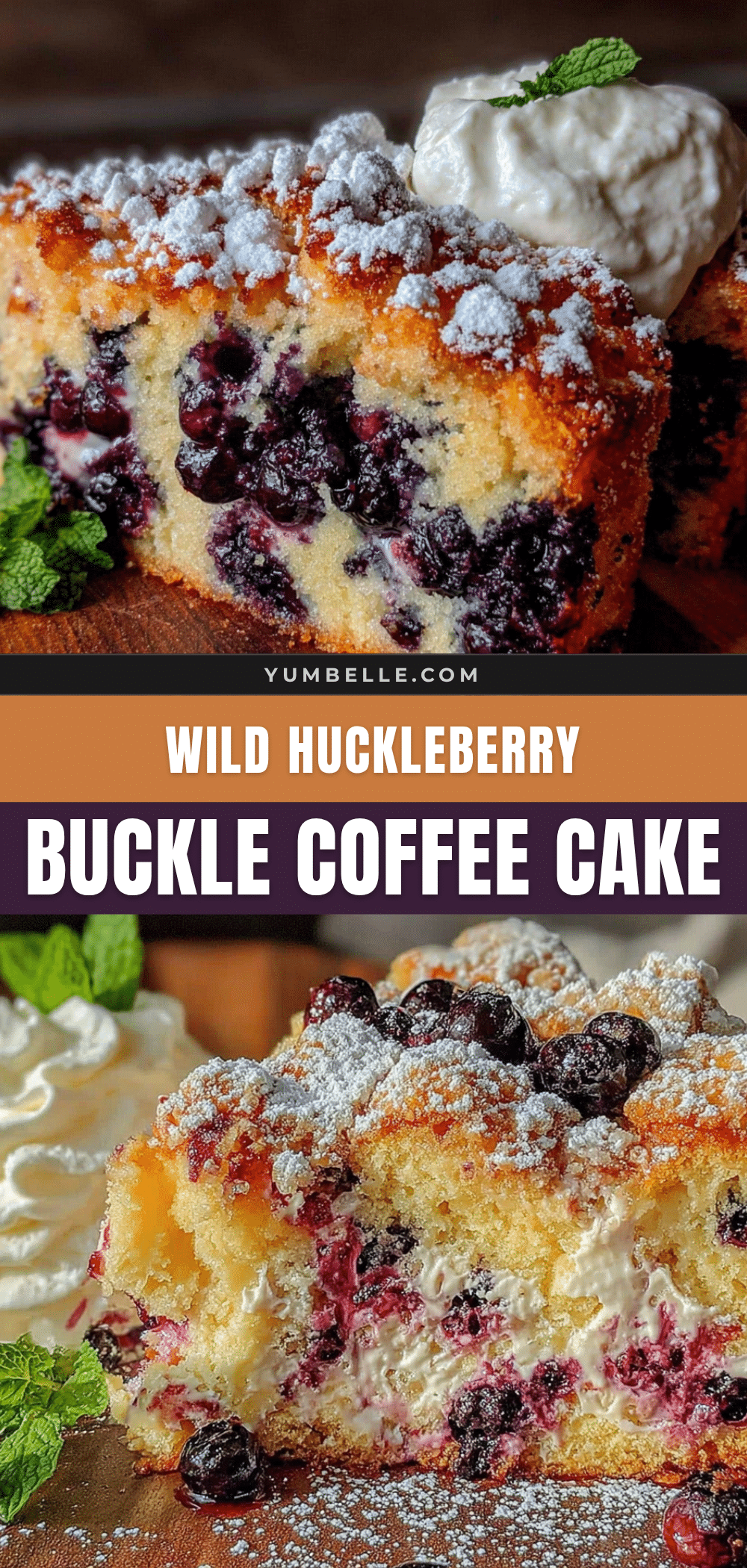 huckleberry buckle coffee cake recipe