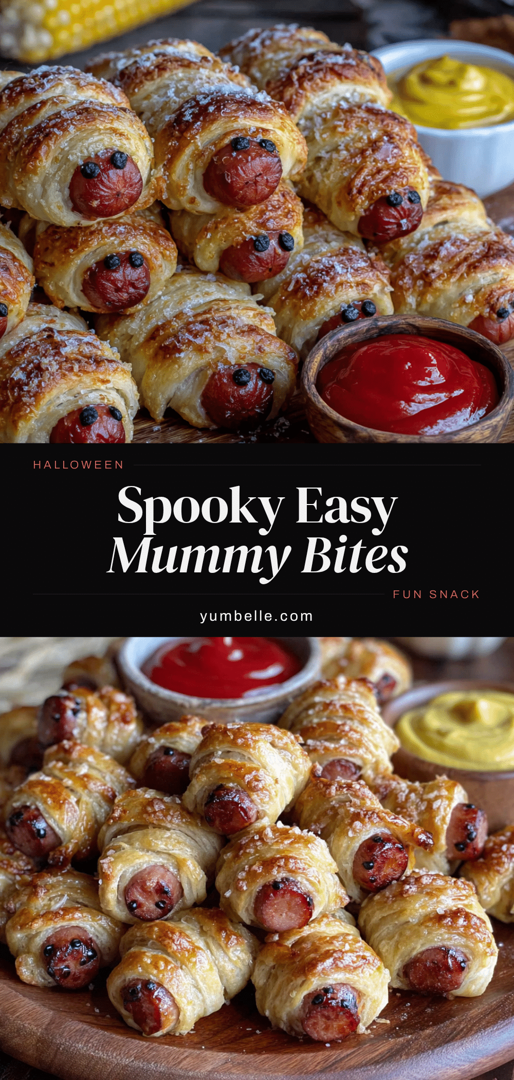 mummy hot dog bites recipe