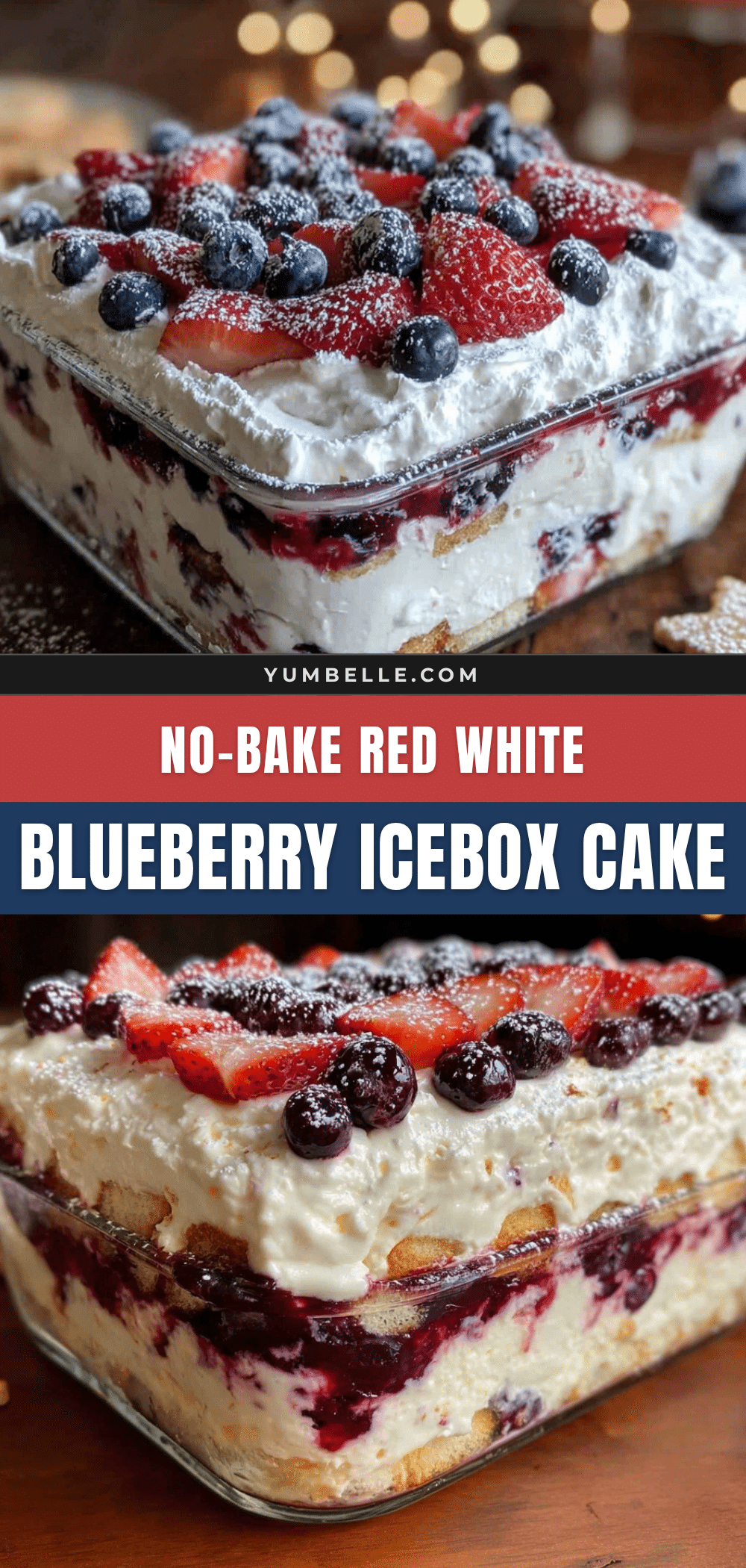 no-bake red white and blueberry icebox cake recipe