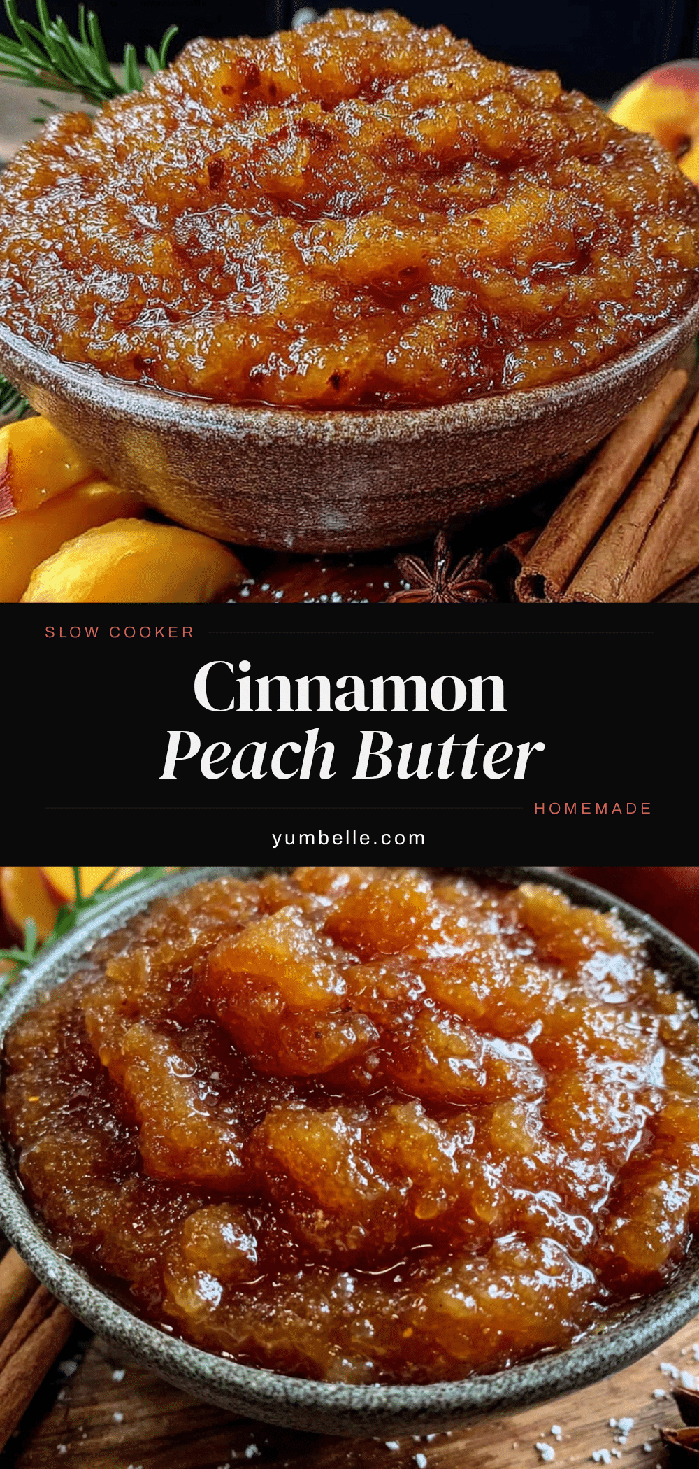 peach butter with cinnamon recipe