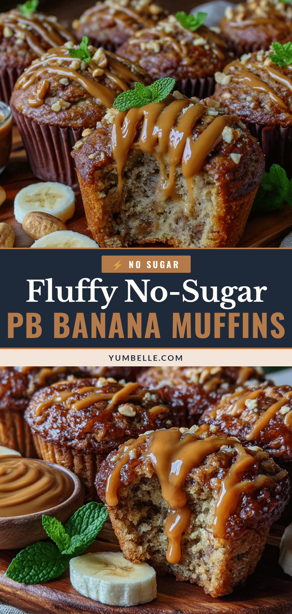 peanut butter banana protein muffins recipe