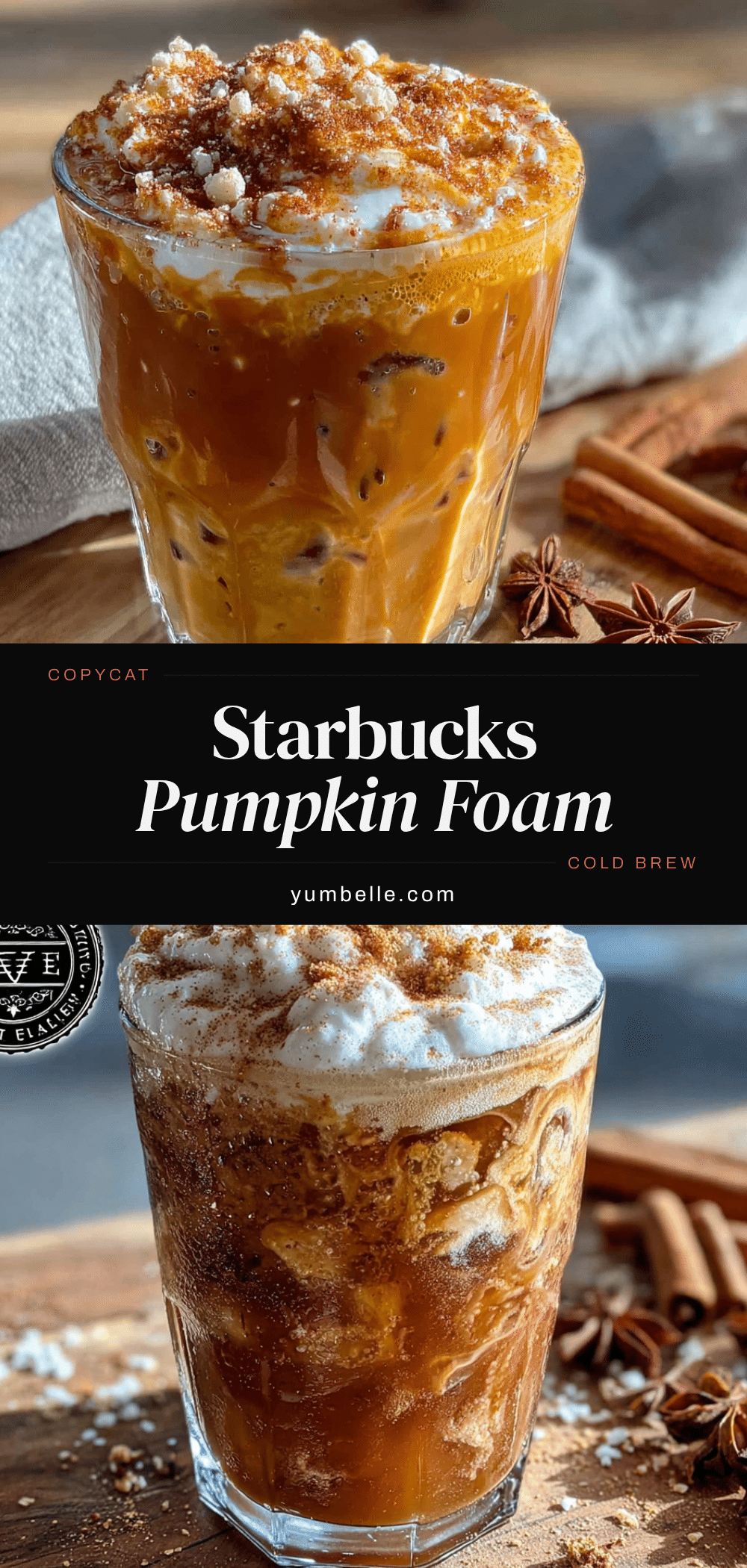 pumpkin cream cold foam recipe