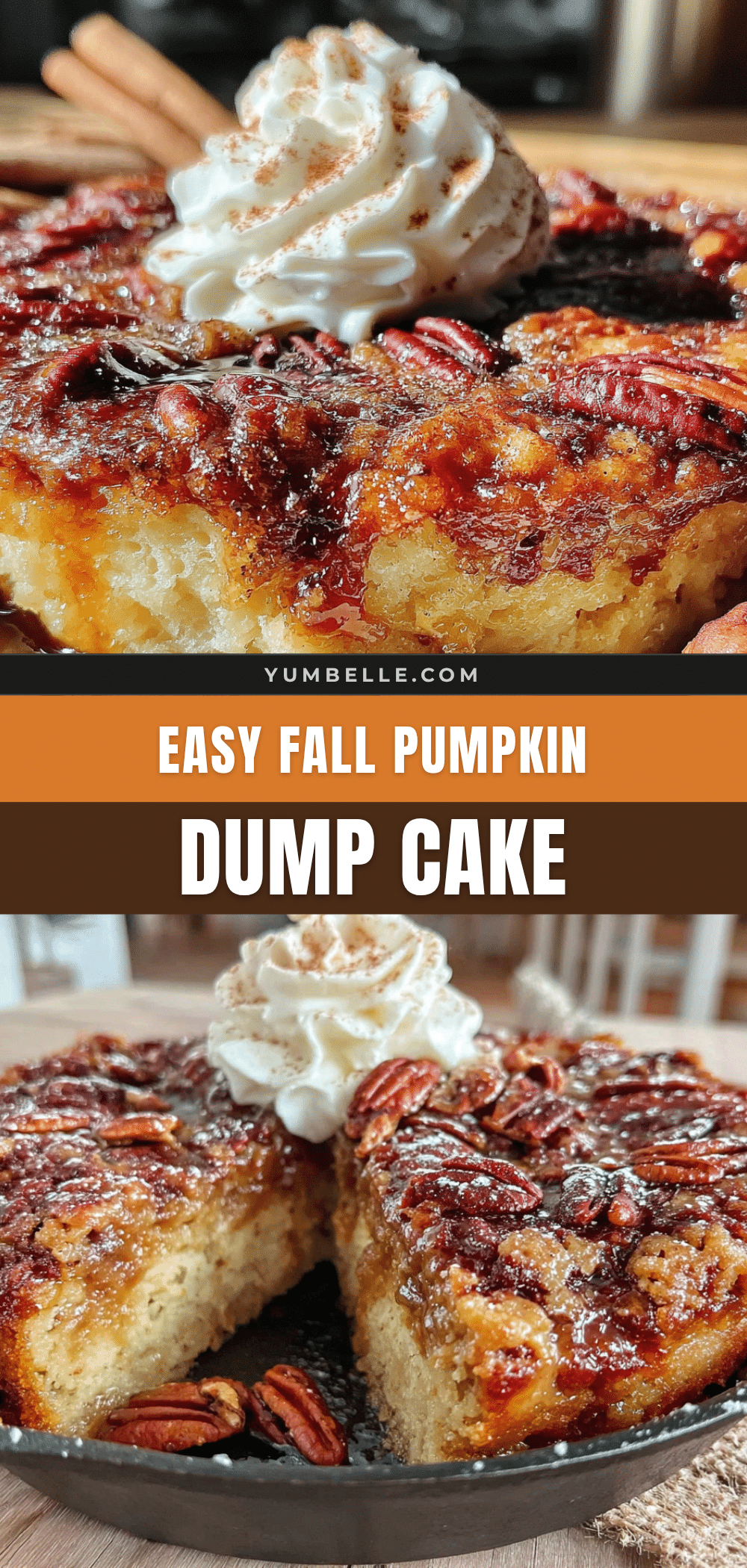 pumpkin dump cake recipe