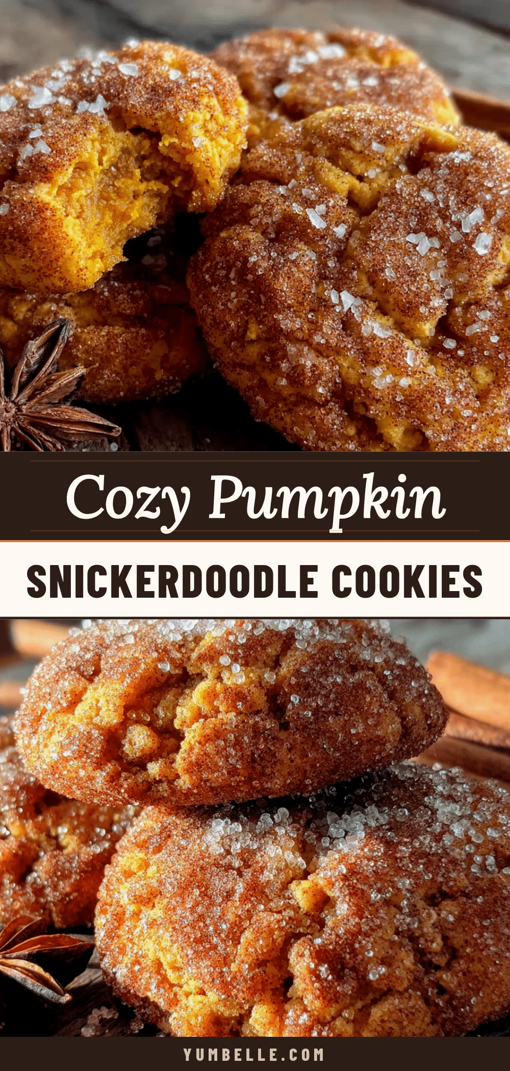 pumpkin snickerdoodle cookies recipe