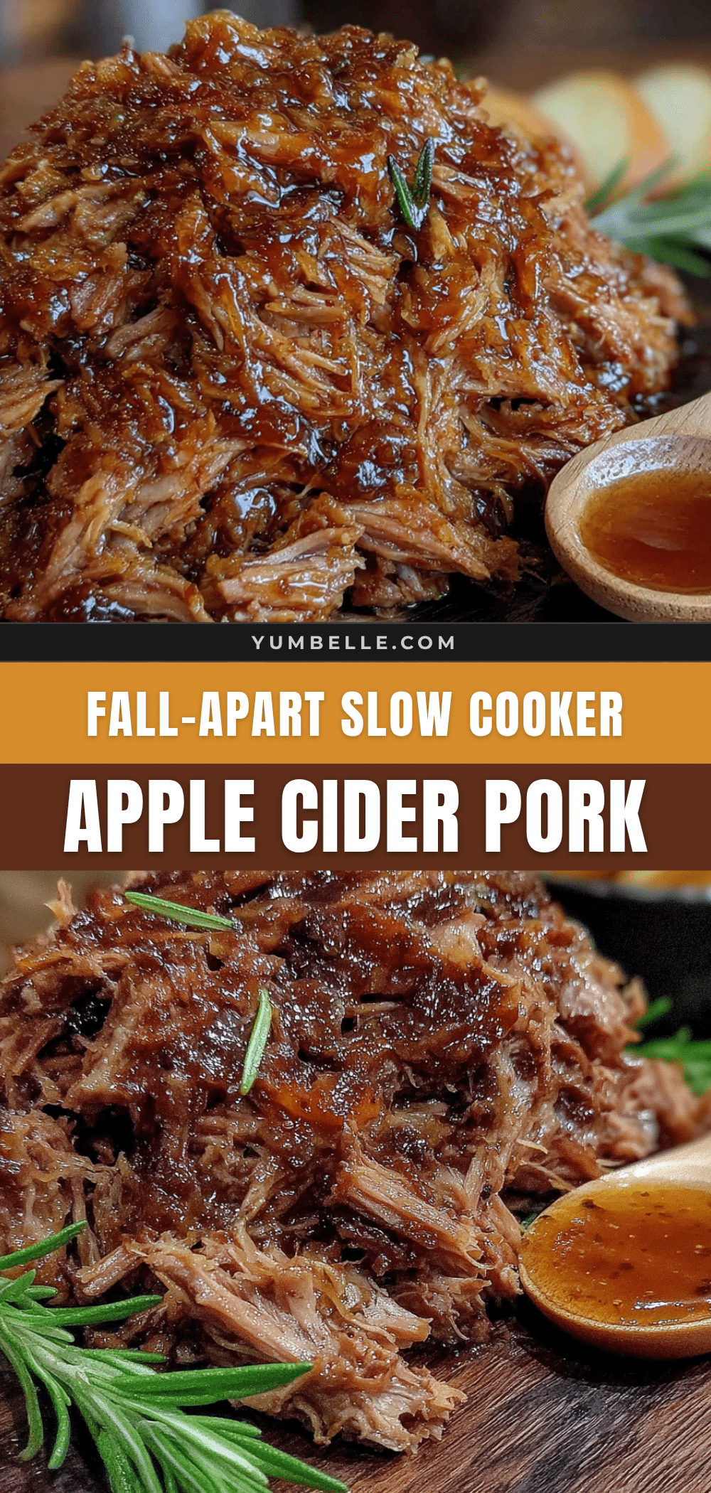 slow cooker apple cider pulled pork recipe