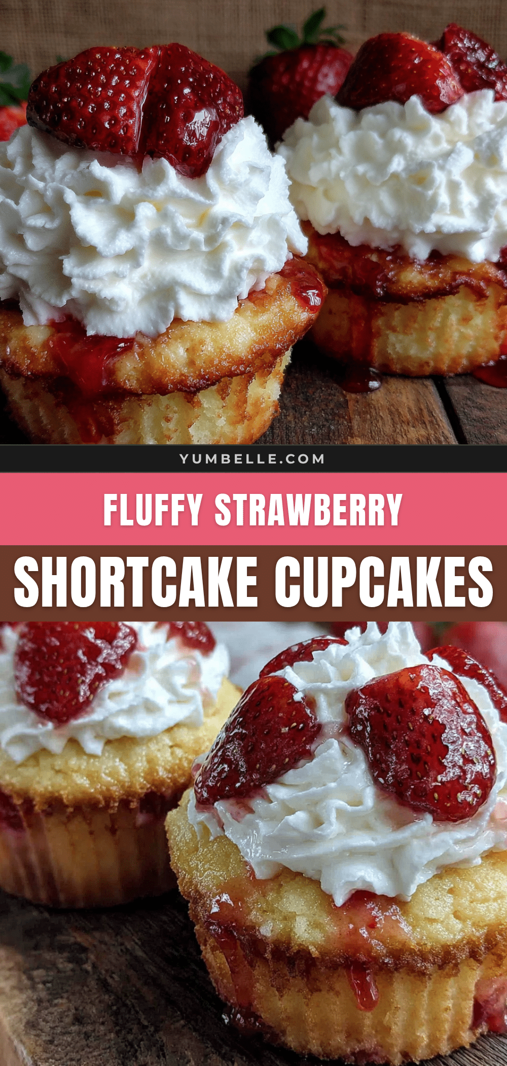 strawberry shortcake cupcakes recipe
