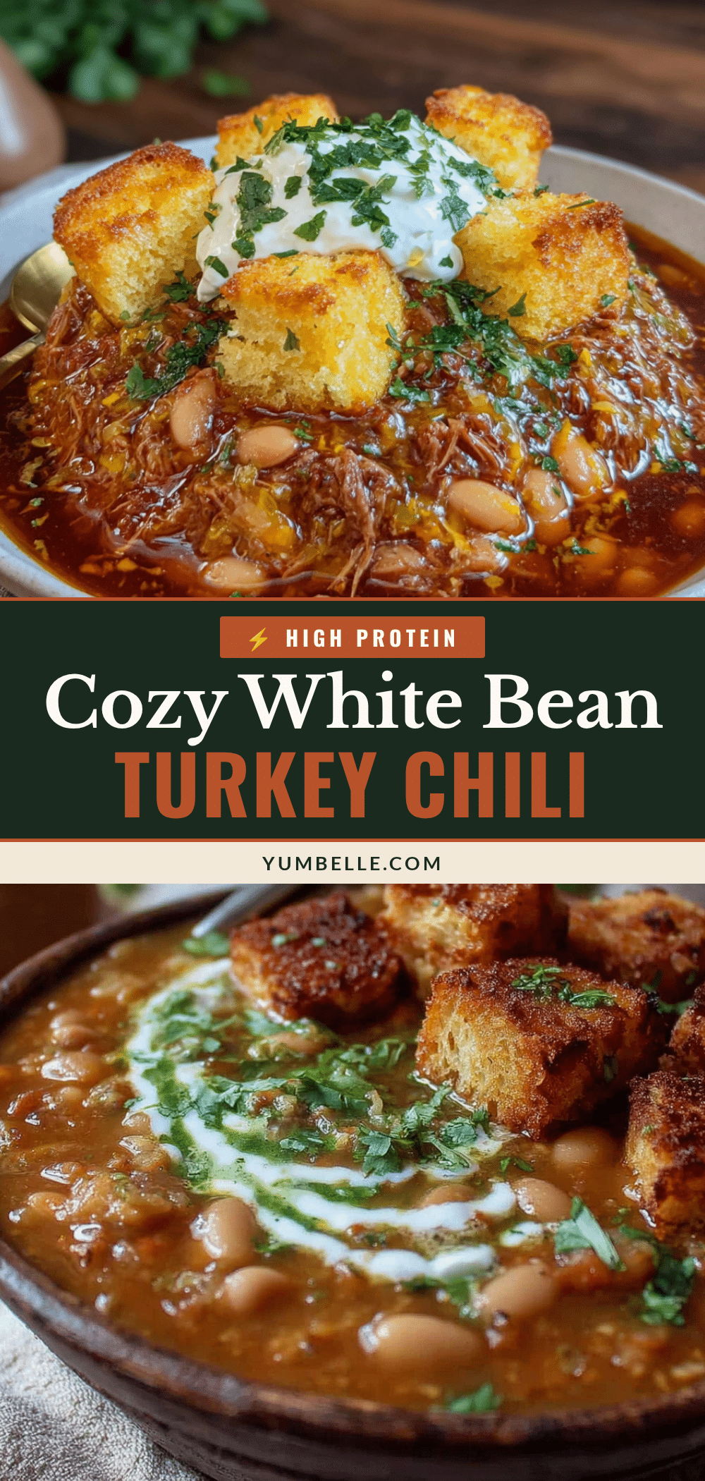 white bean turkey chili recipe