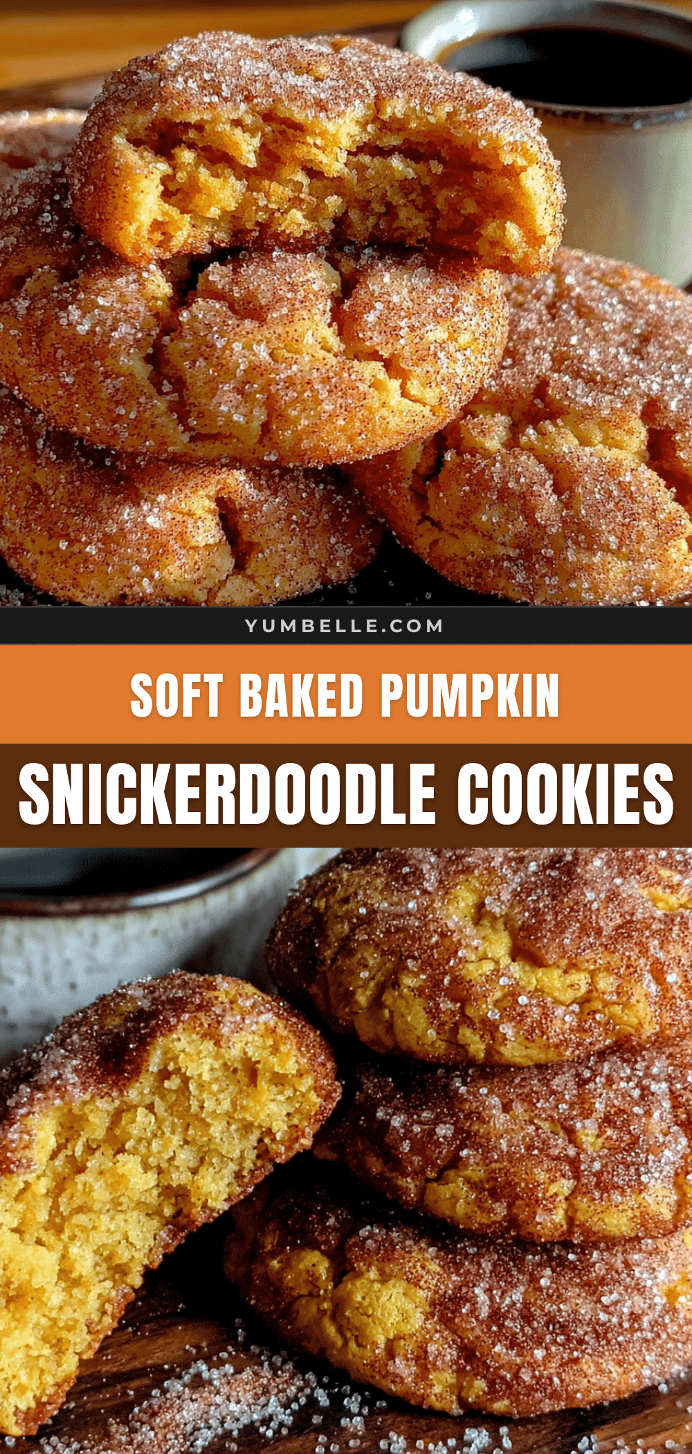 pumpkin snickerdoodle cookies recipe