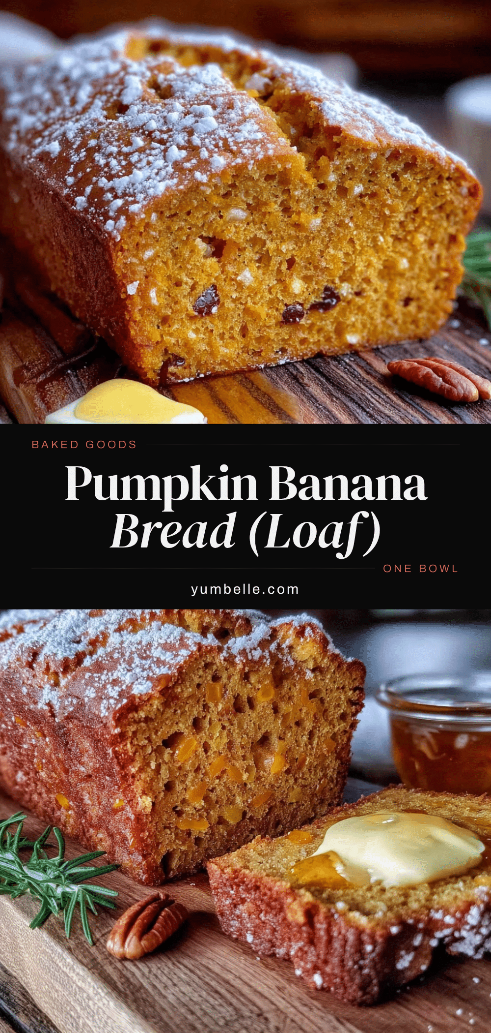 small-batch pumpkin banana bread recipe